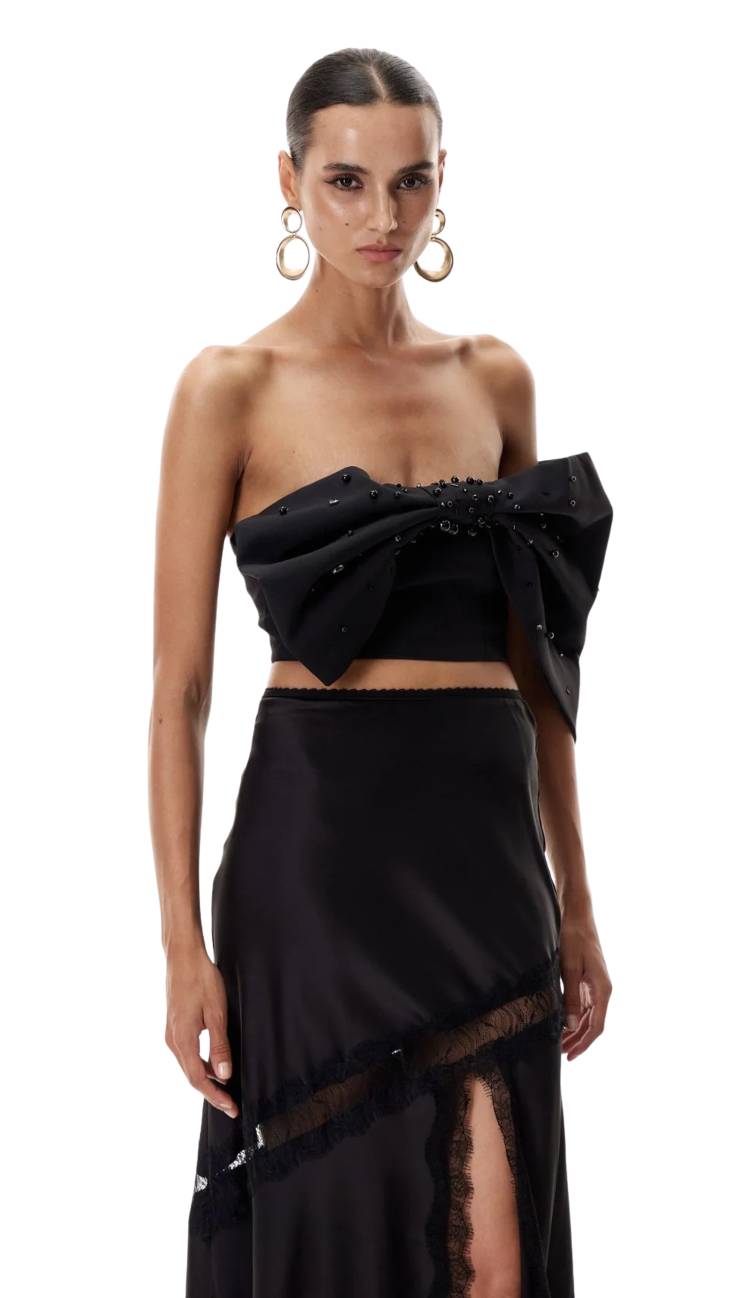 Off-Shoulder Sculpted Top