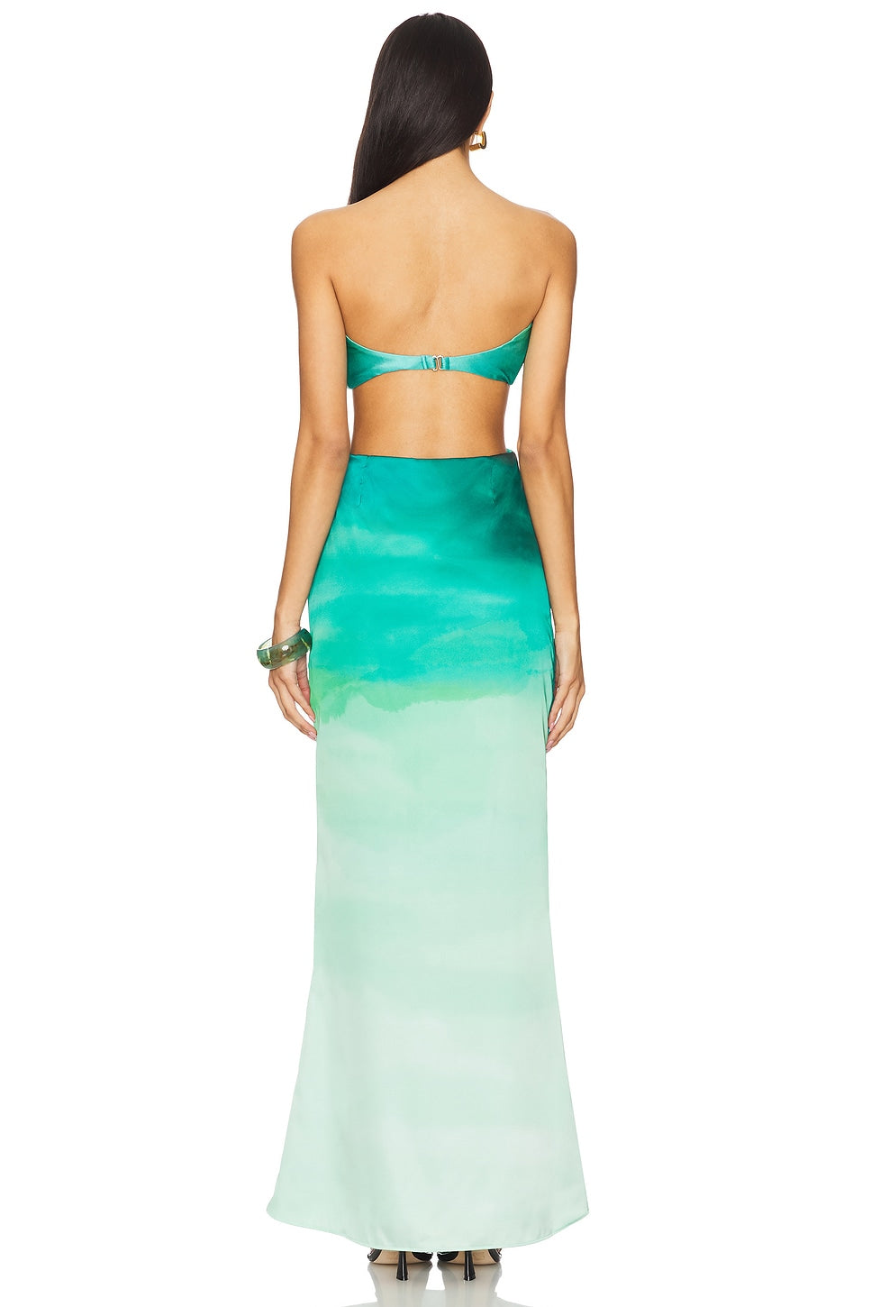 Riri Maxi Dress-Evergreen