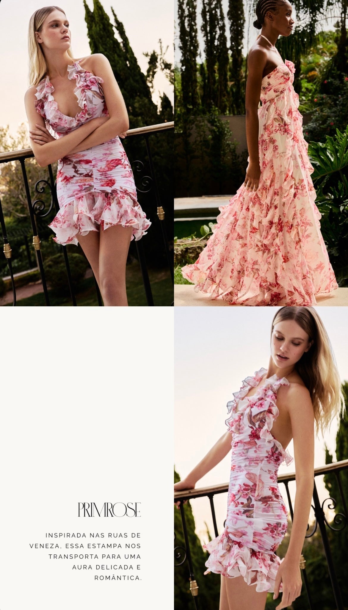 FLORAL HAZE MINI DRESS