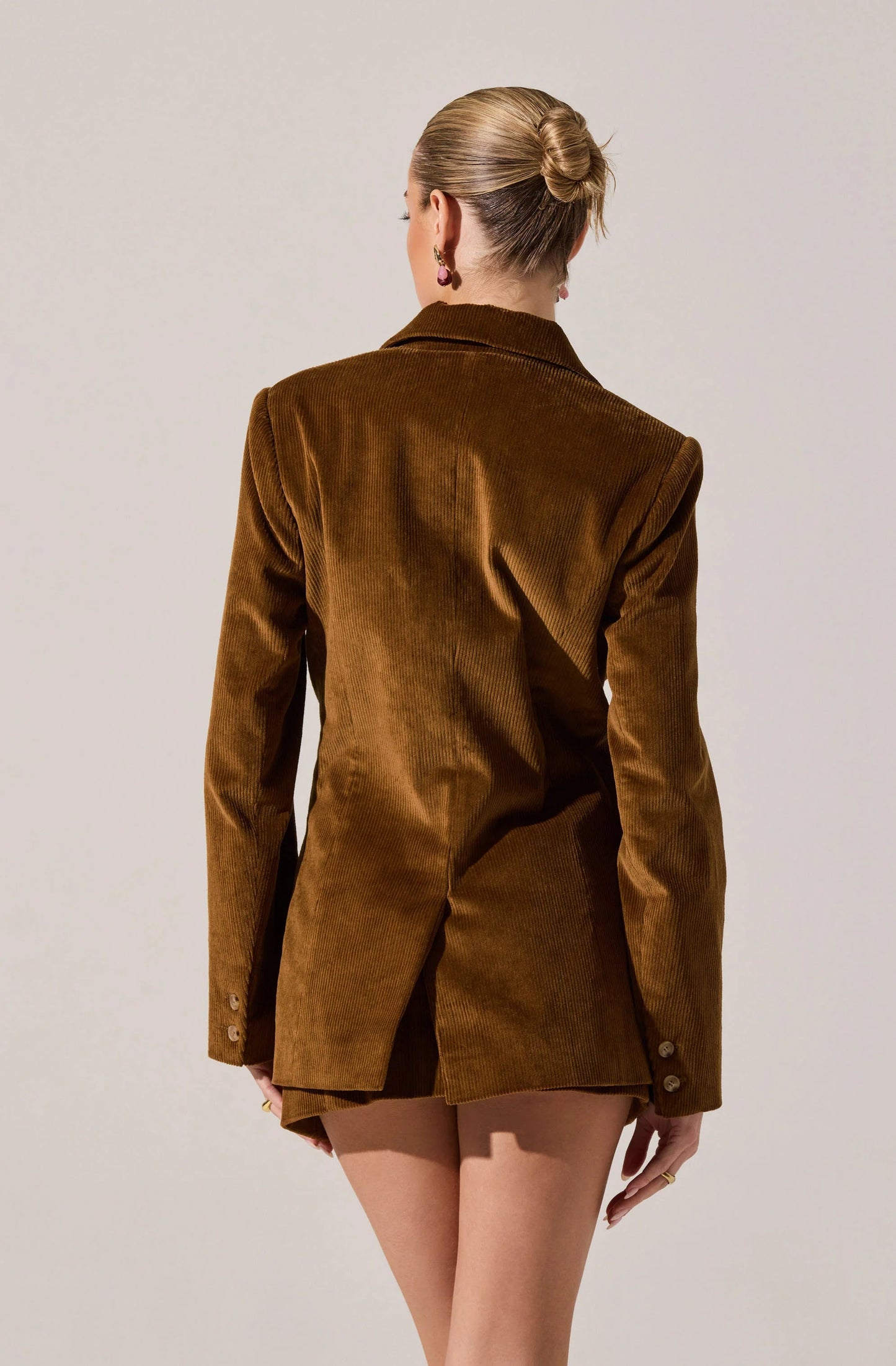 Boyfriend Corduroy Blazer Set