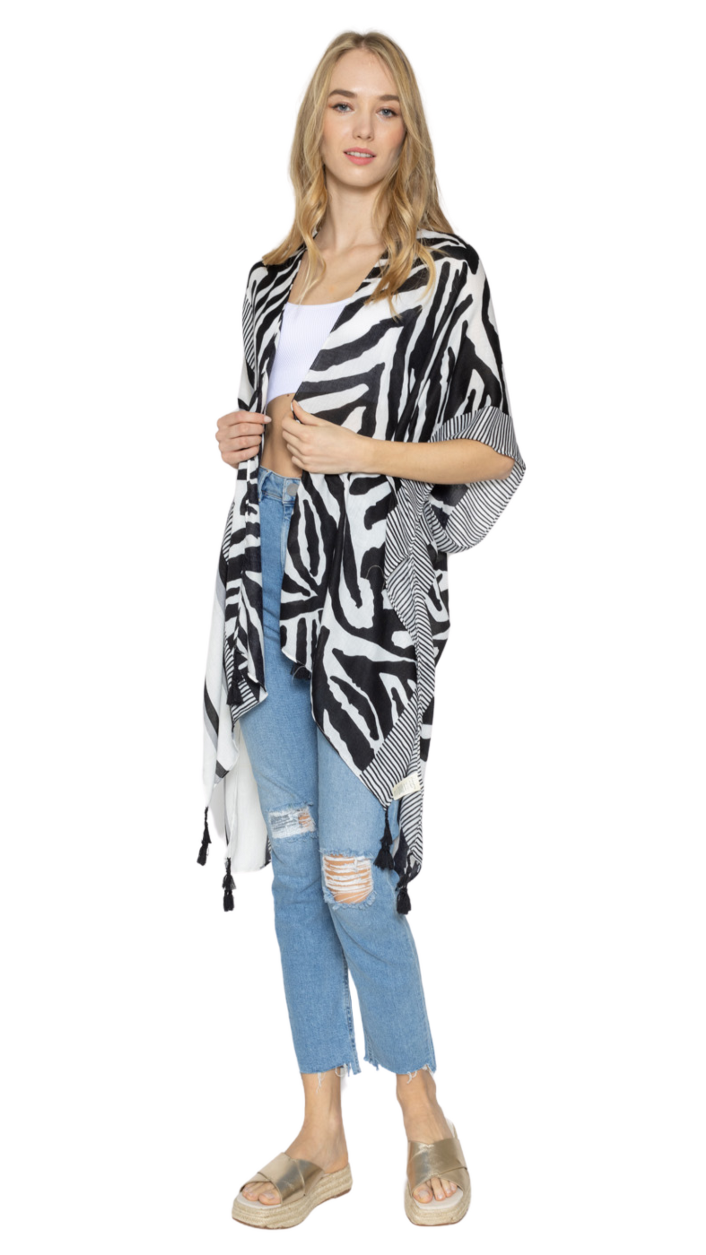 Zebra Kimono