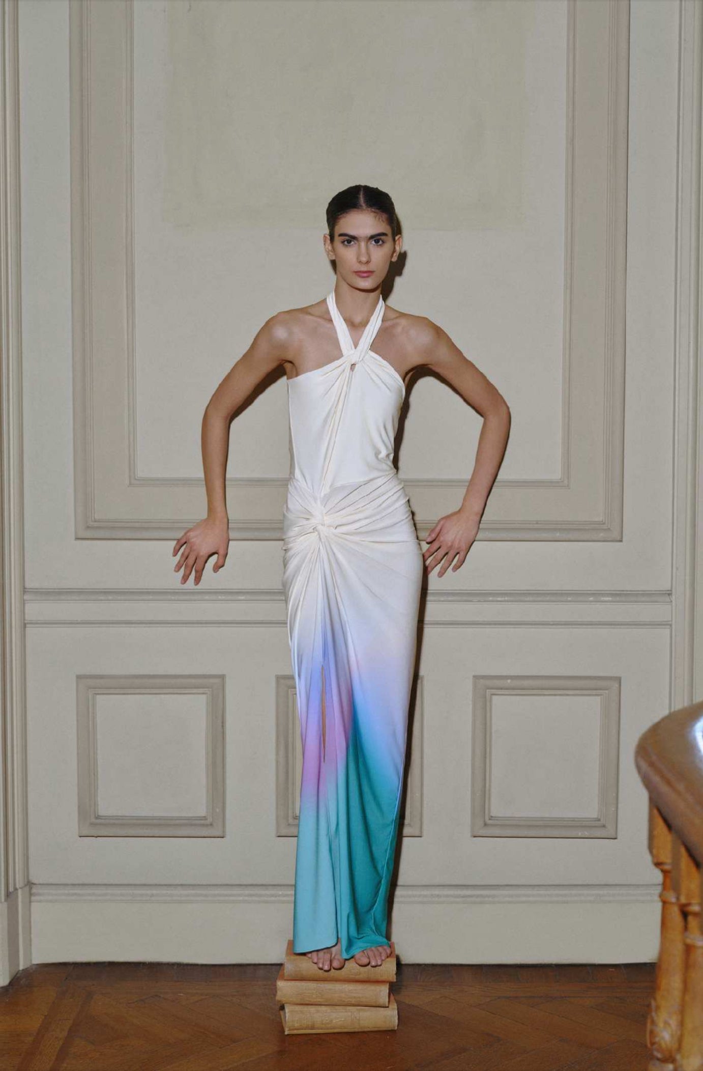 Linus maxi dress - Chai