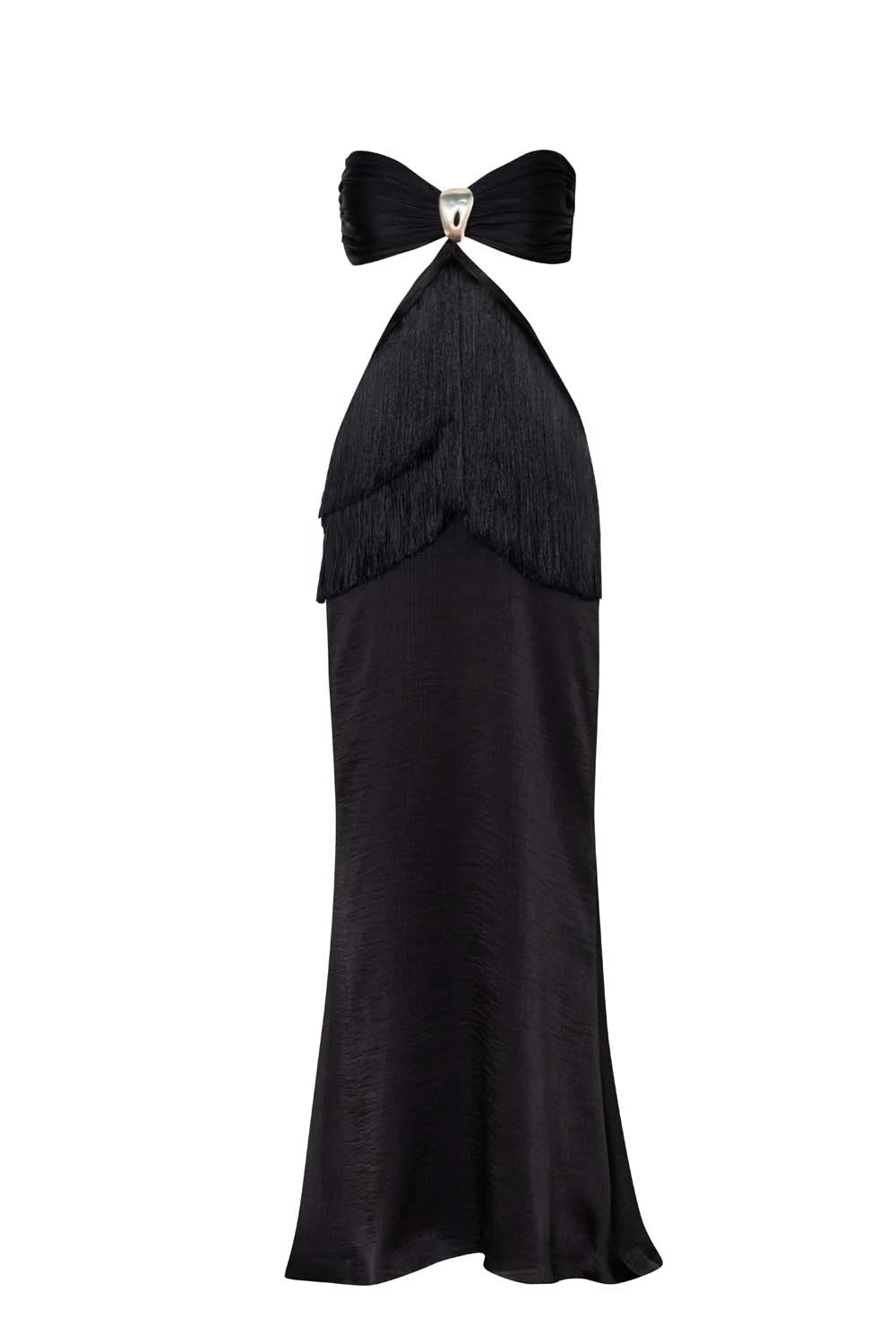 Dua Maxi Dress-Coal