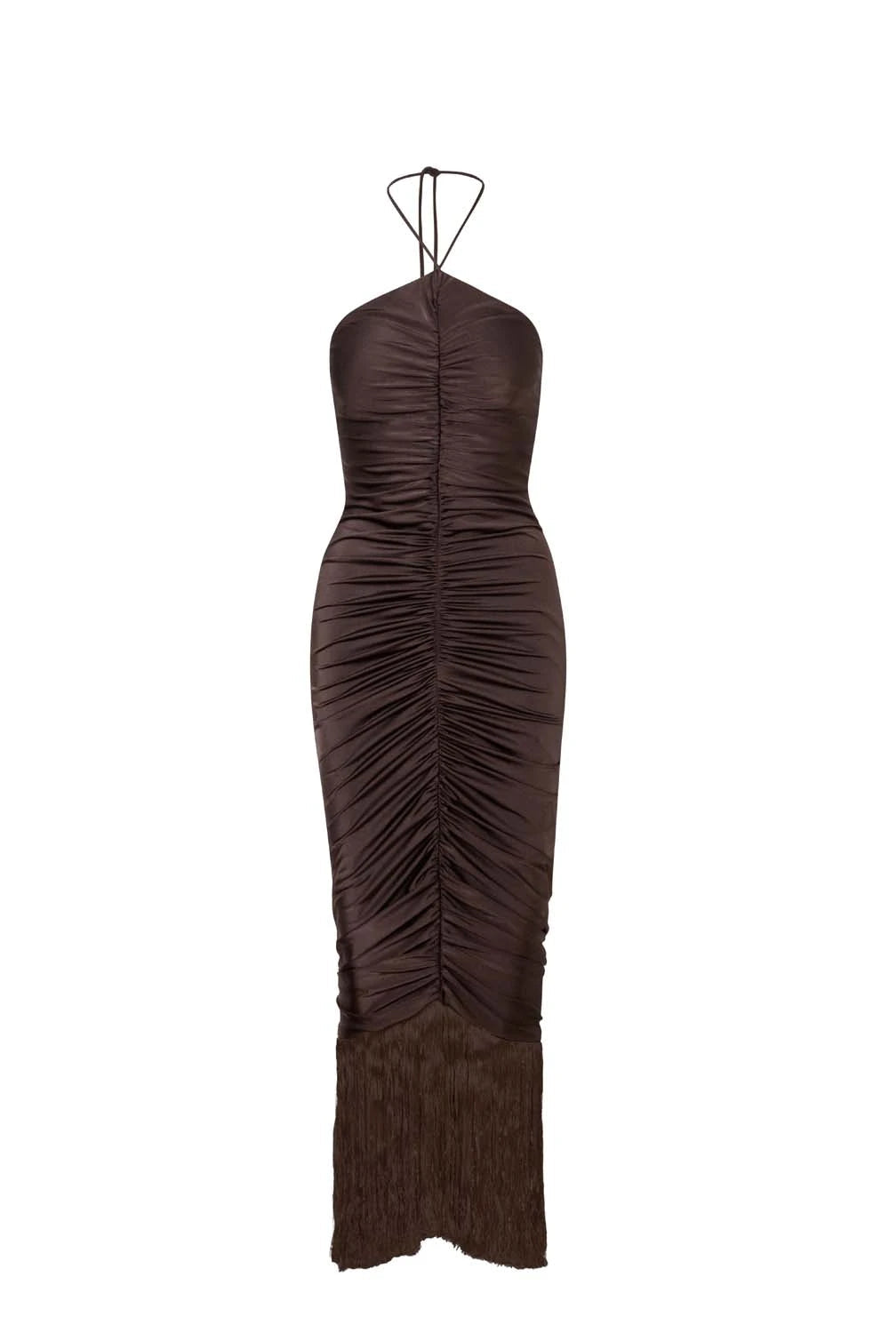 Zoe Maxi Dress-Marron