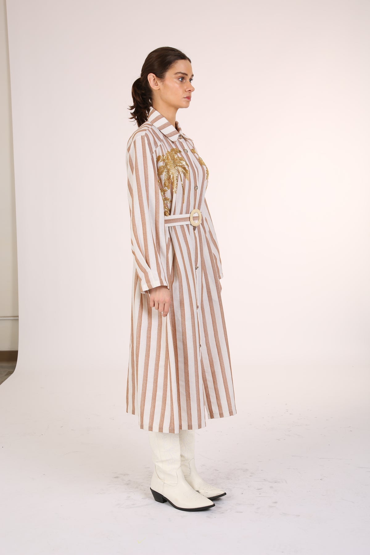 Palms Sequin Dress