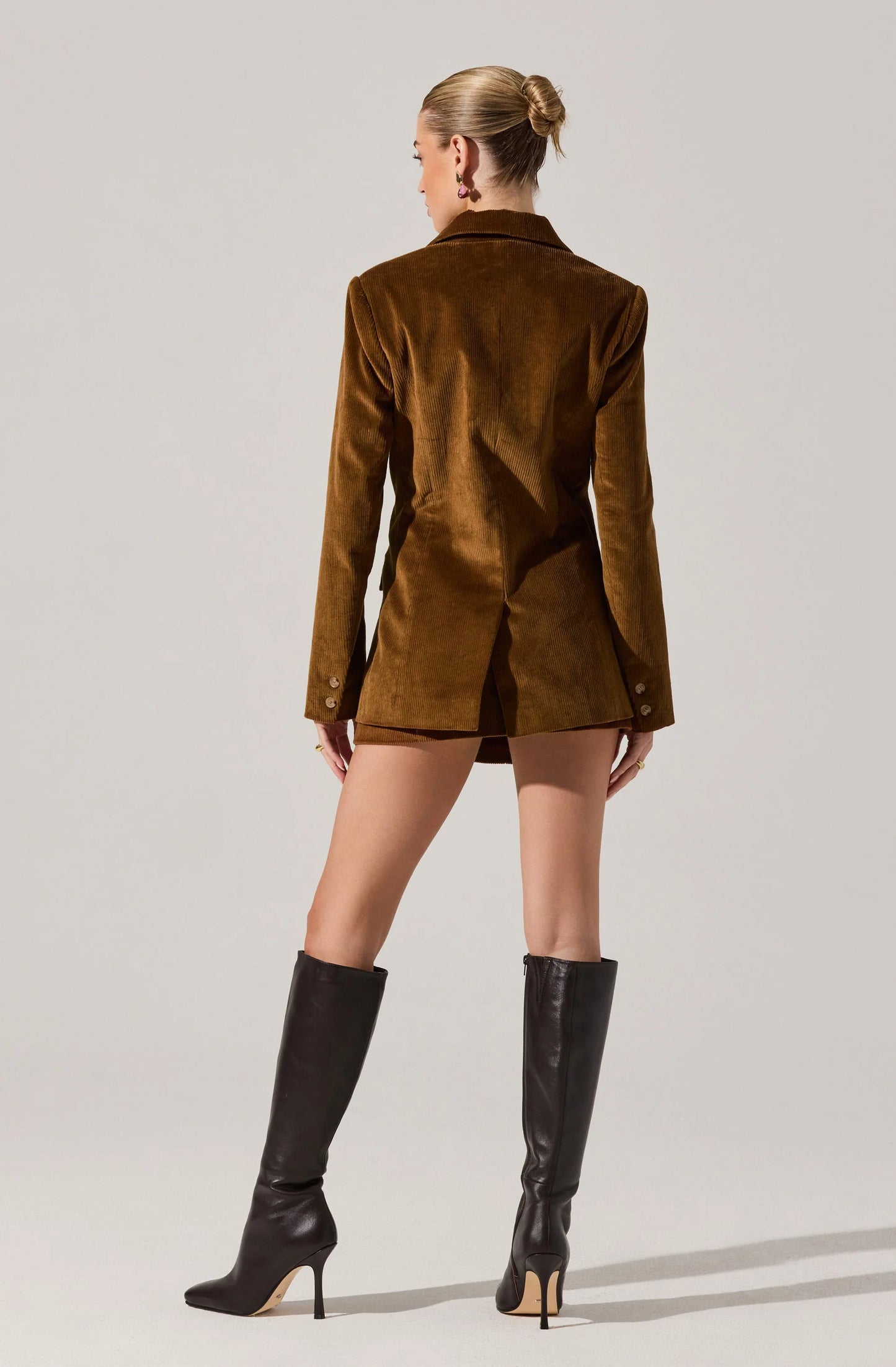Boyfriend Corduroy Blazer Set