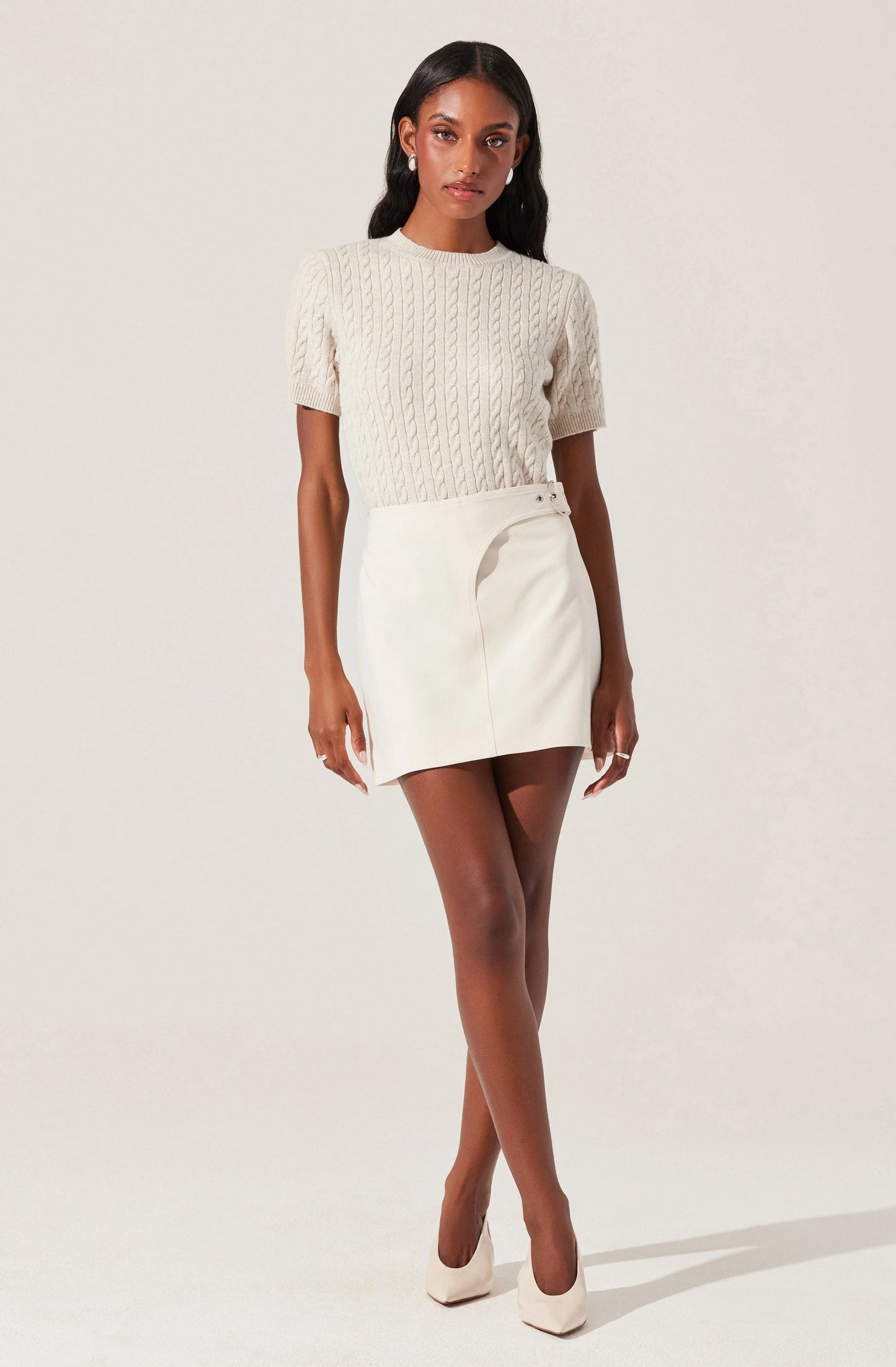 Sevyn Belted Wrap Skirt