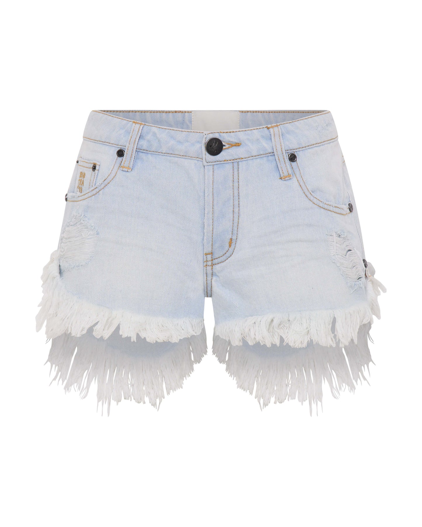 Dukes Denim shorts- Cyber Blue