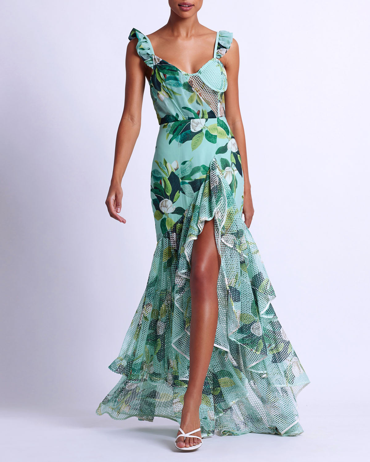 MAGNOLIA BUSTIER MAXI DRESS