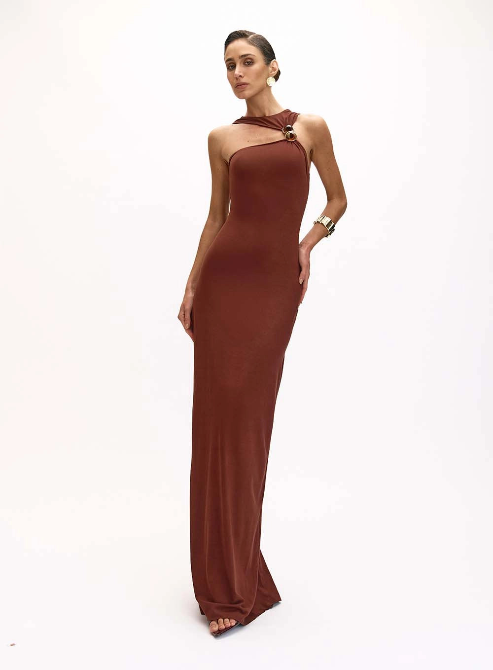 Long Dress With Amber Detail Meghann