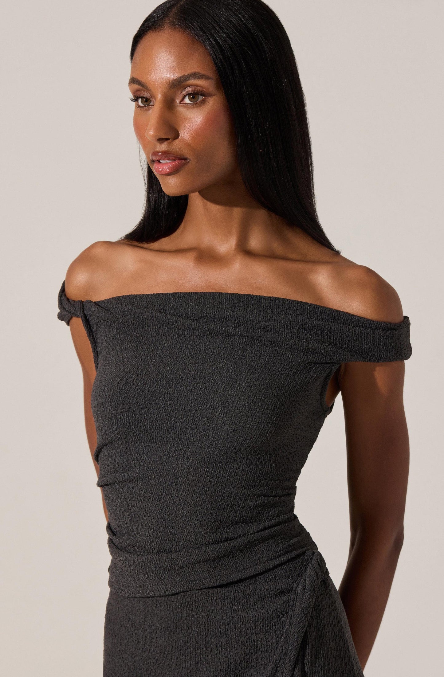 Lindy Off Shoulder Skirt Set