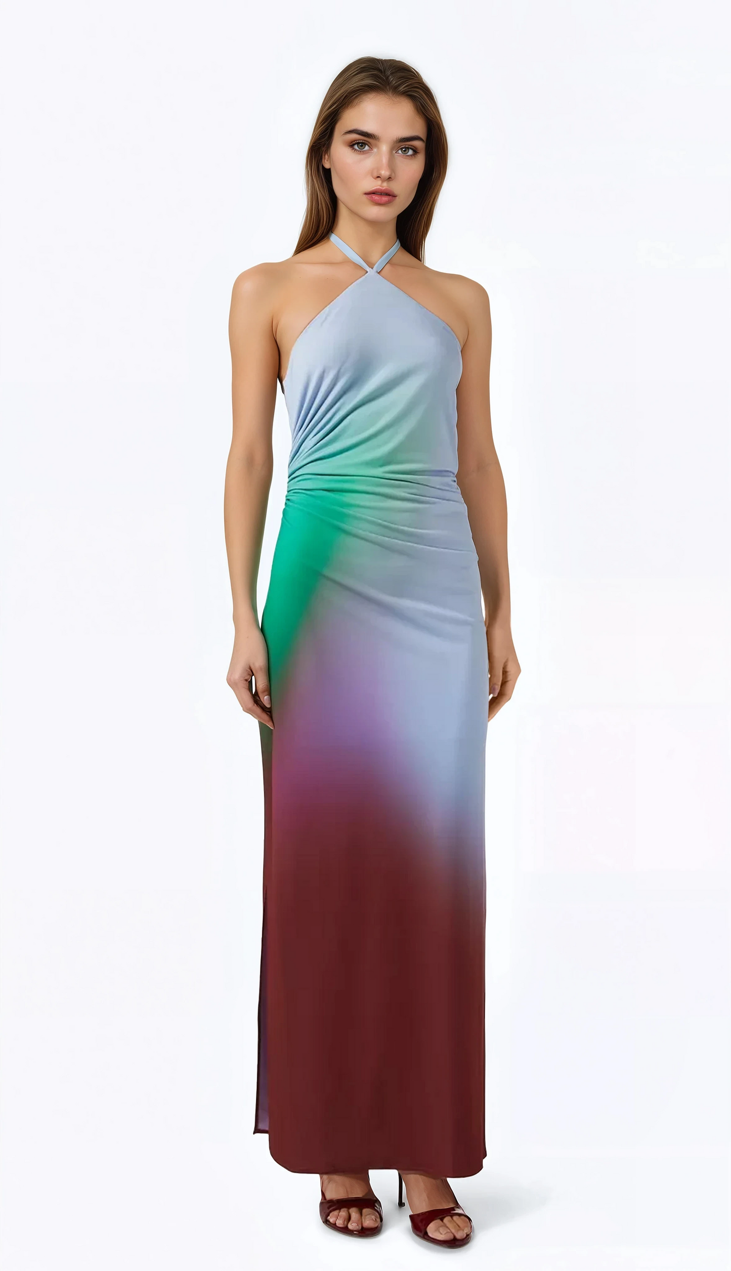 Blake Maxi Dress-Wines