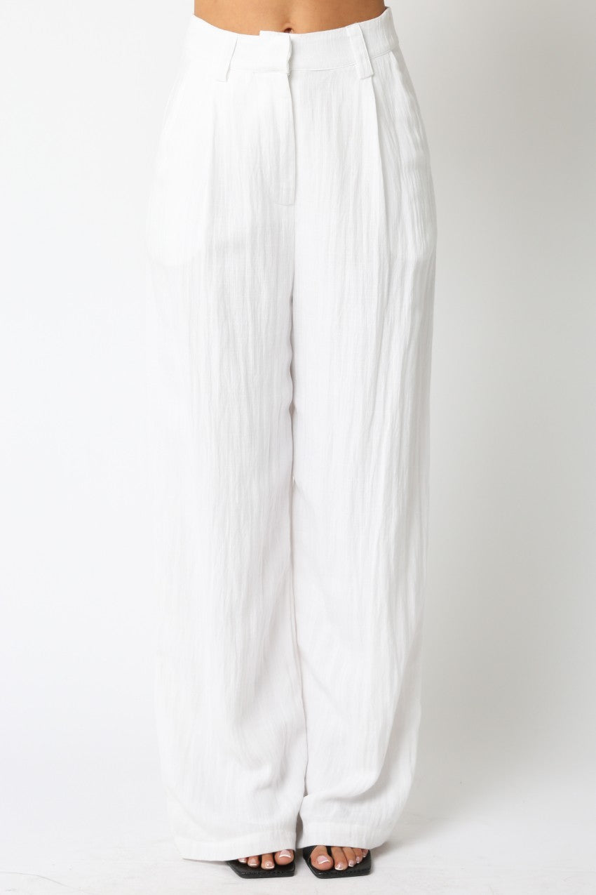 Elira Pant-white