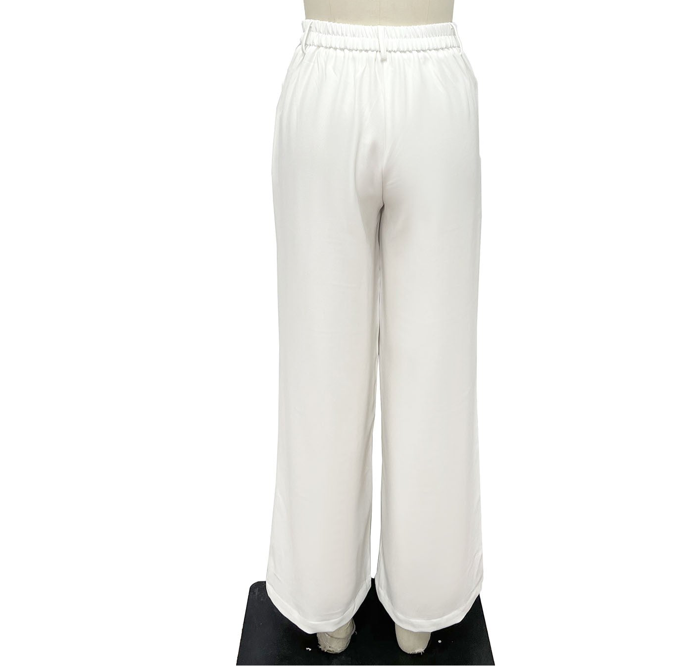 Silhouette Pants- White
