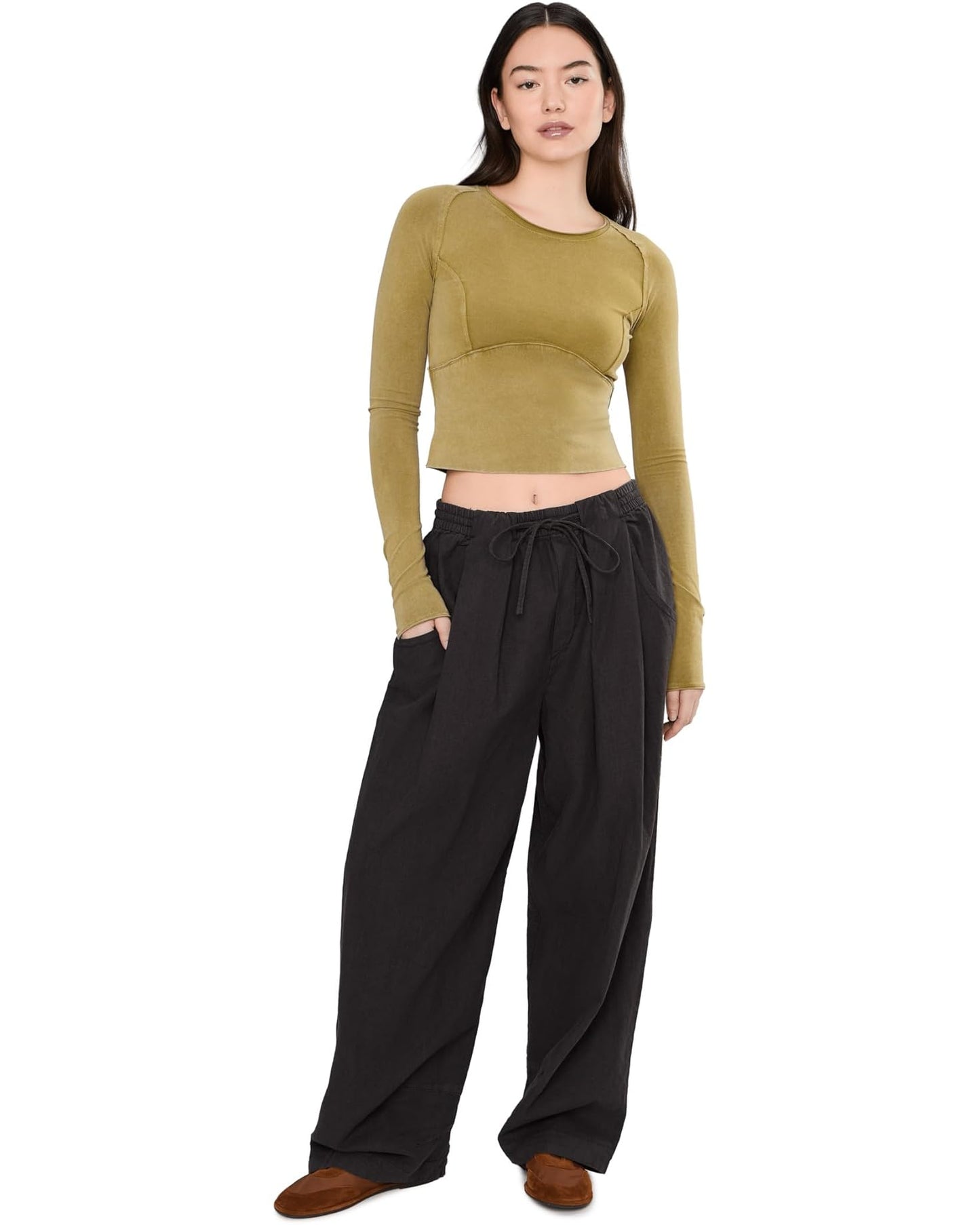 Chambers Laidback Pull-On Pants-Black