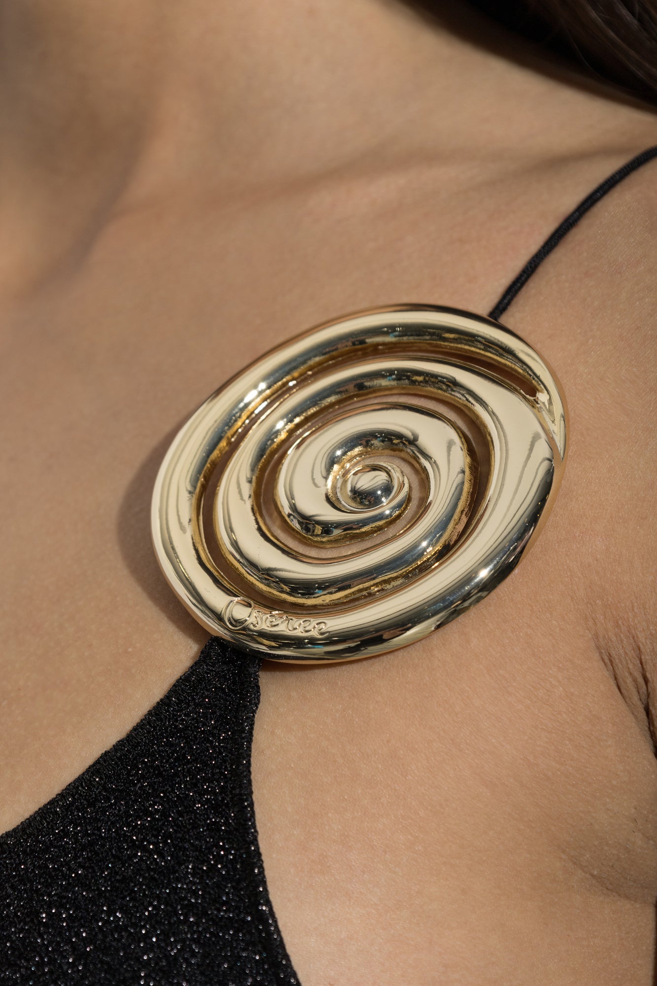 LUMIÈRE SPIRAL ONE SHOULDER MAILLOT SET