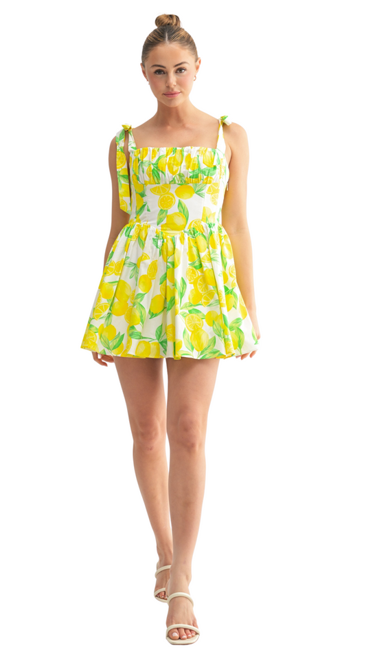 Lemoncello Short Dress