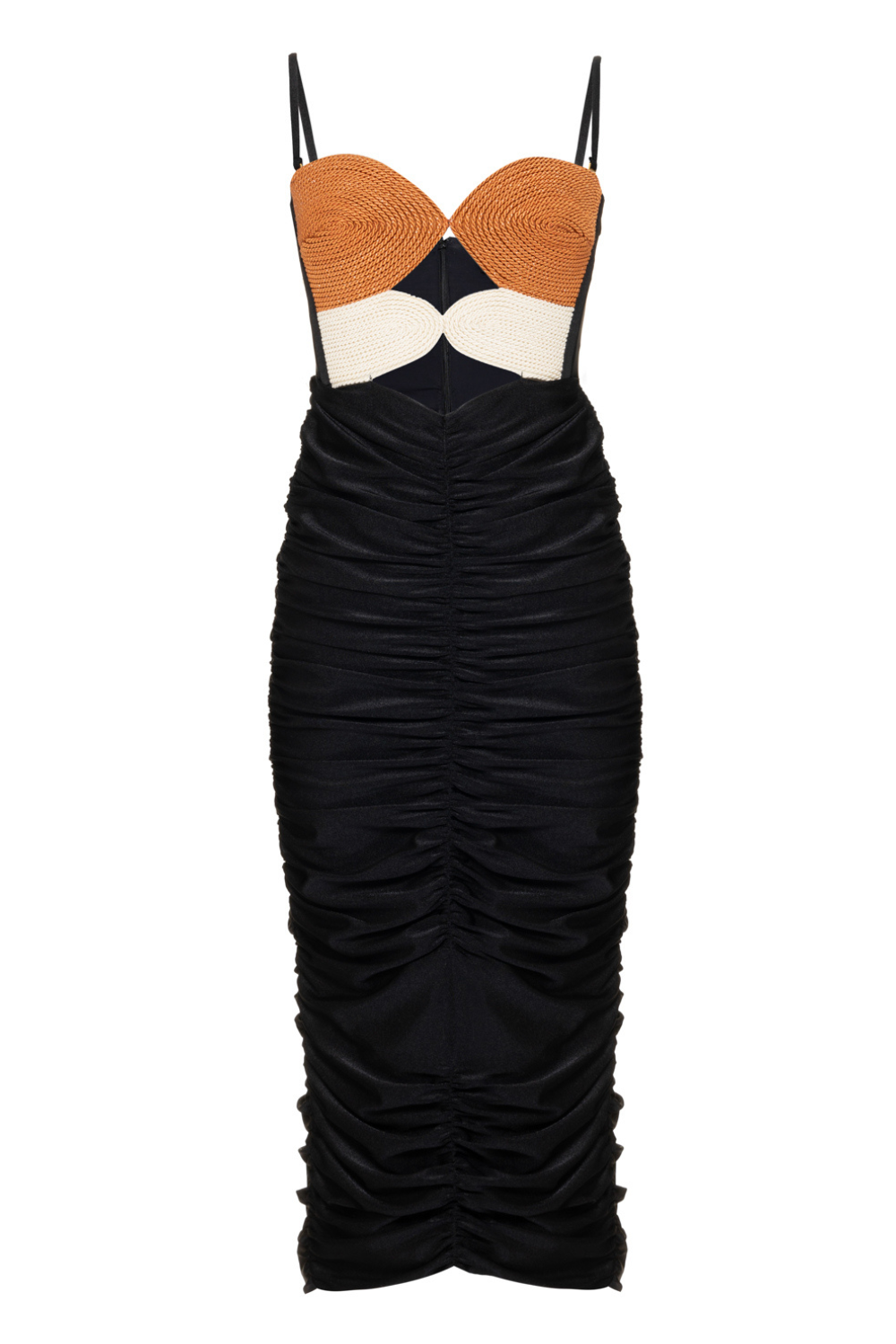 BRAIDED MIDI DRESS