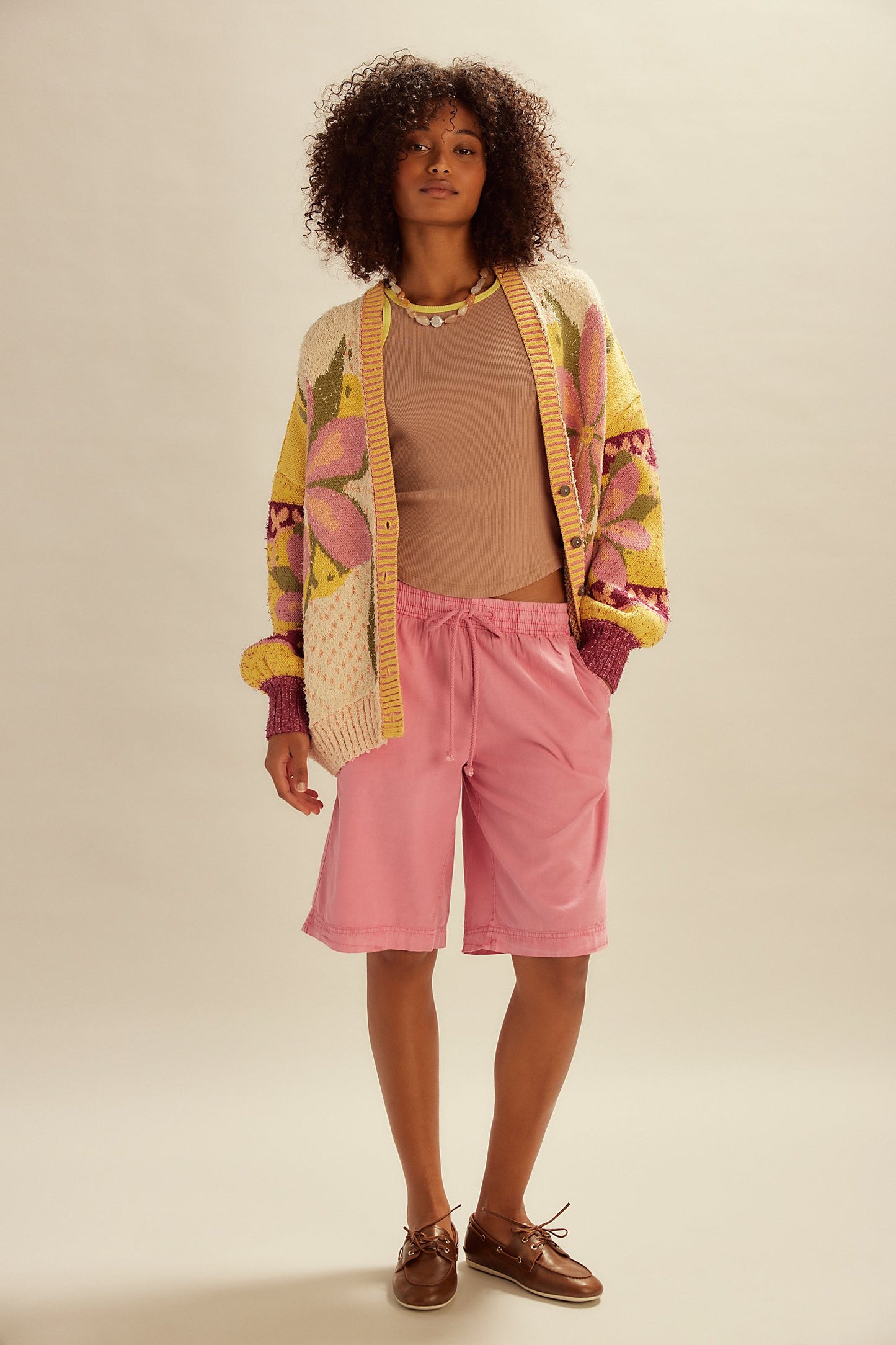 Bali Tropical Garden Sweater