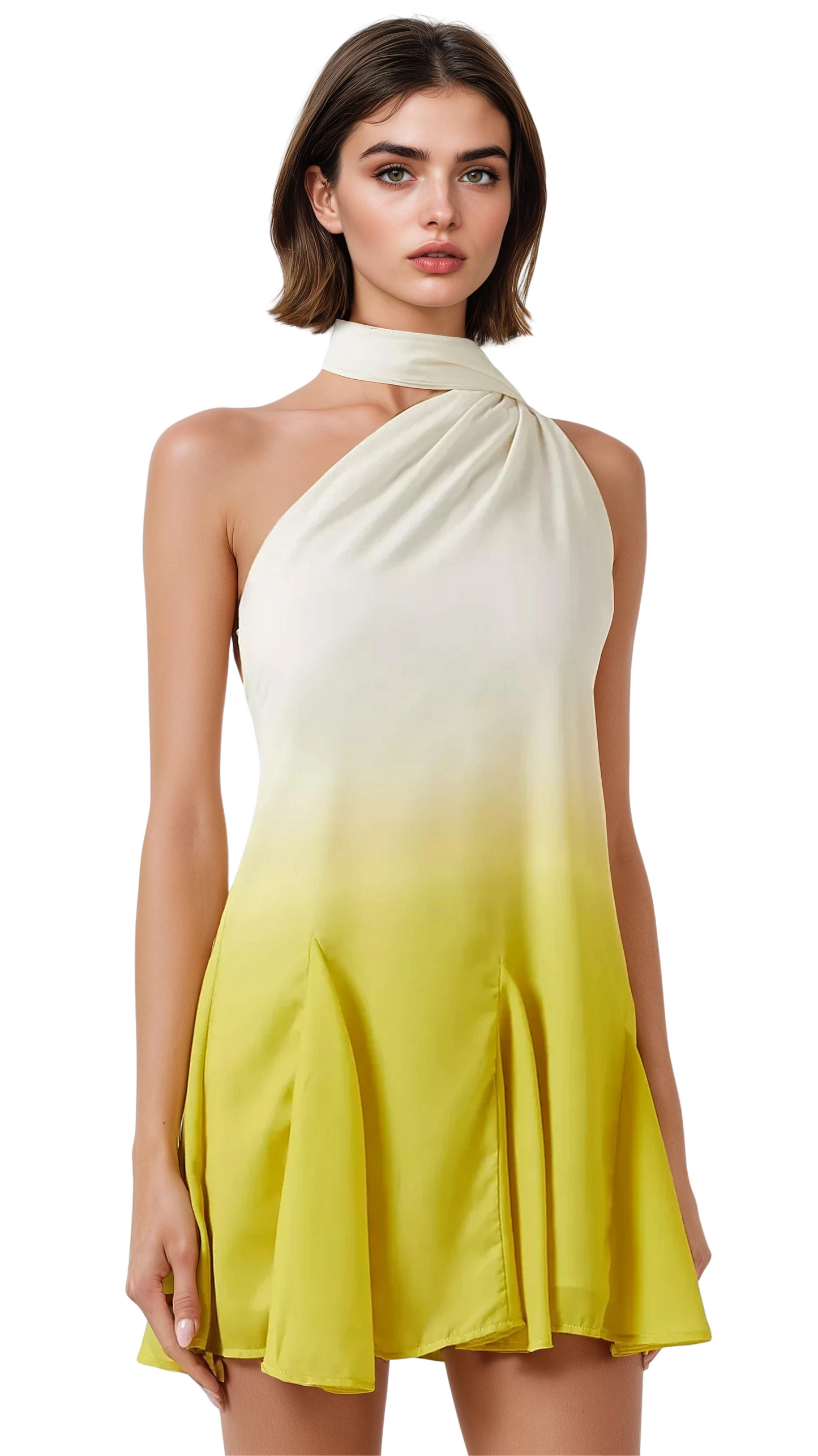 Ari Mini Dress-Golden Milk