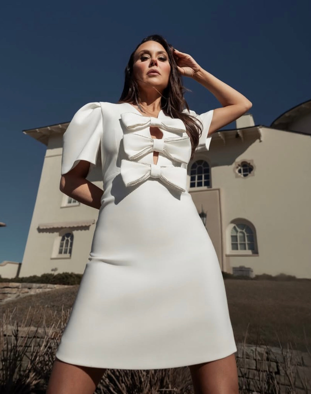 Cynthia Dress- White