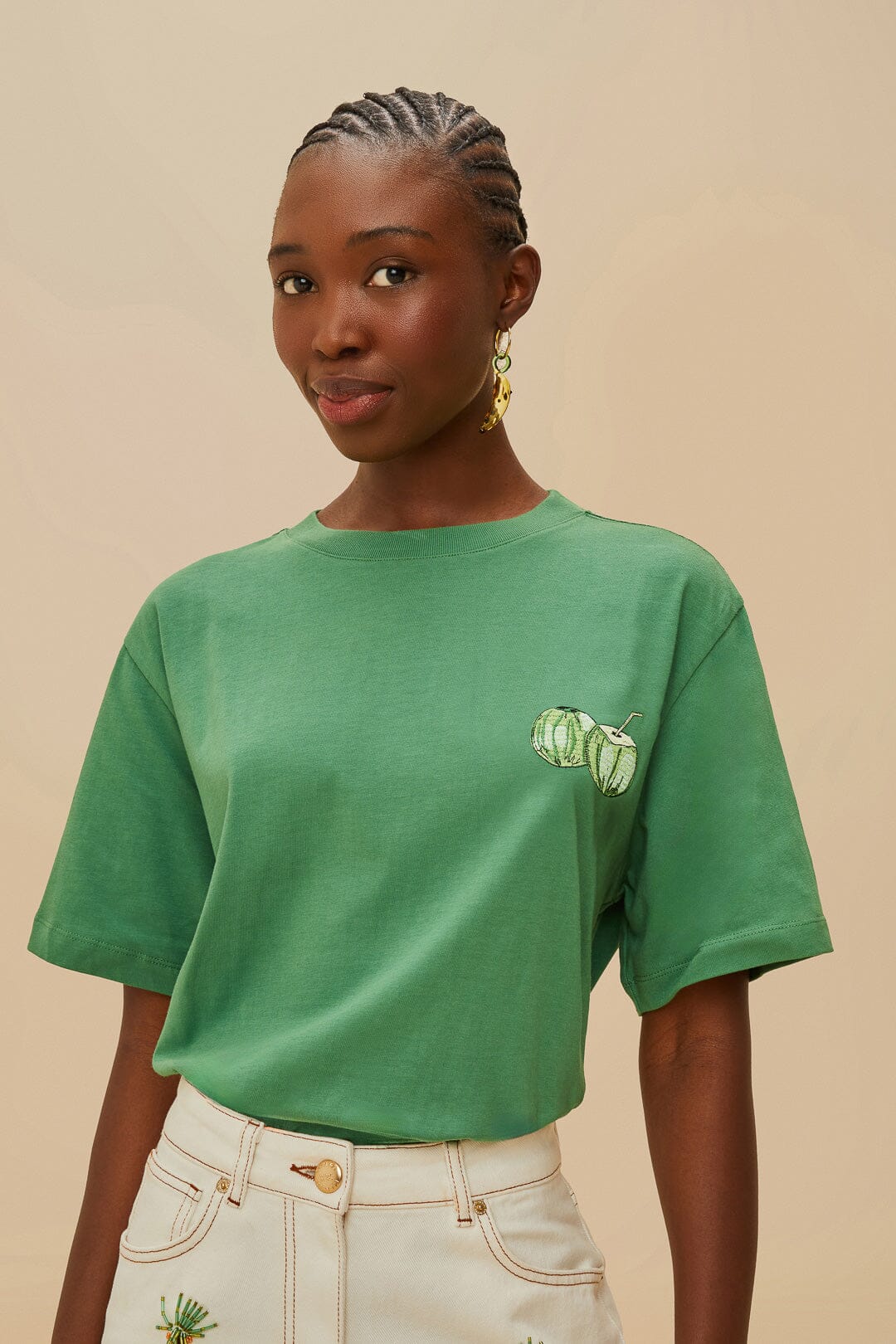 Tropical Coconut Graphic-print T-Shirt