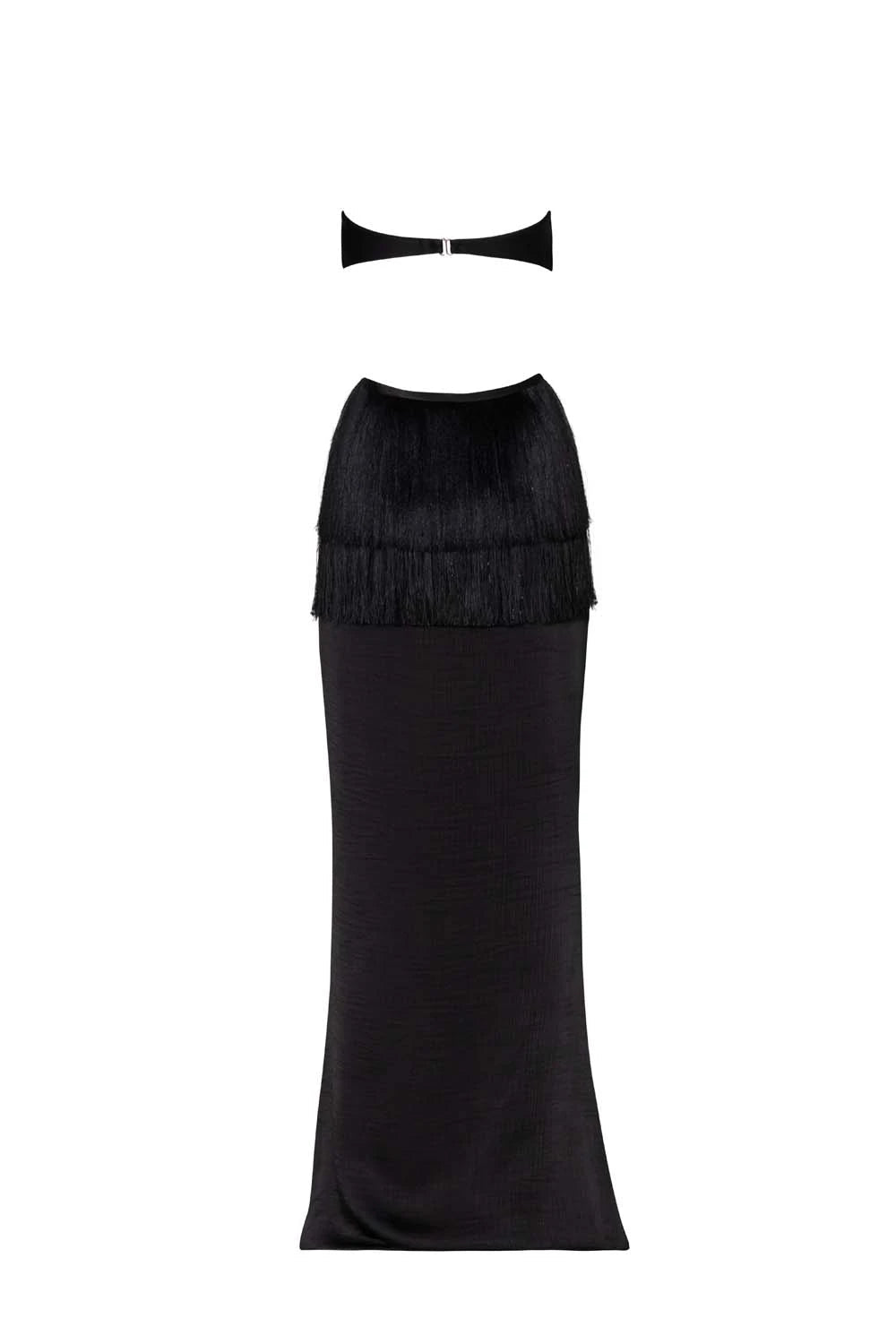 Dua Maxi Dress-Coal