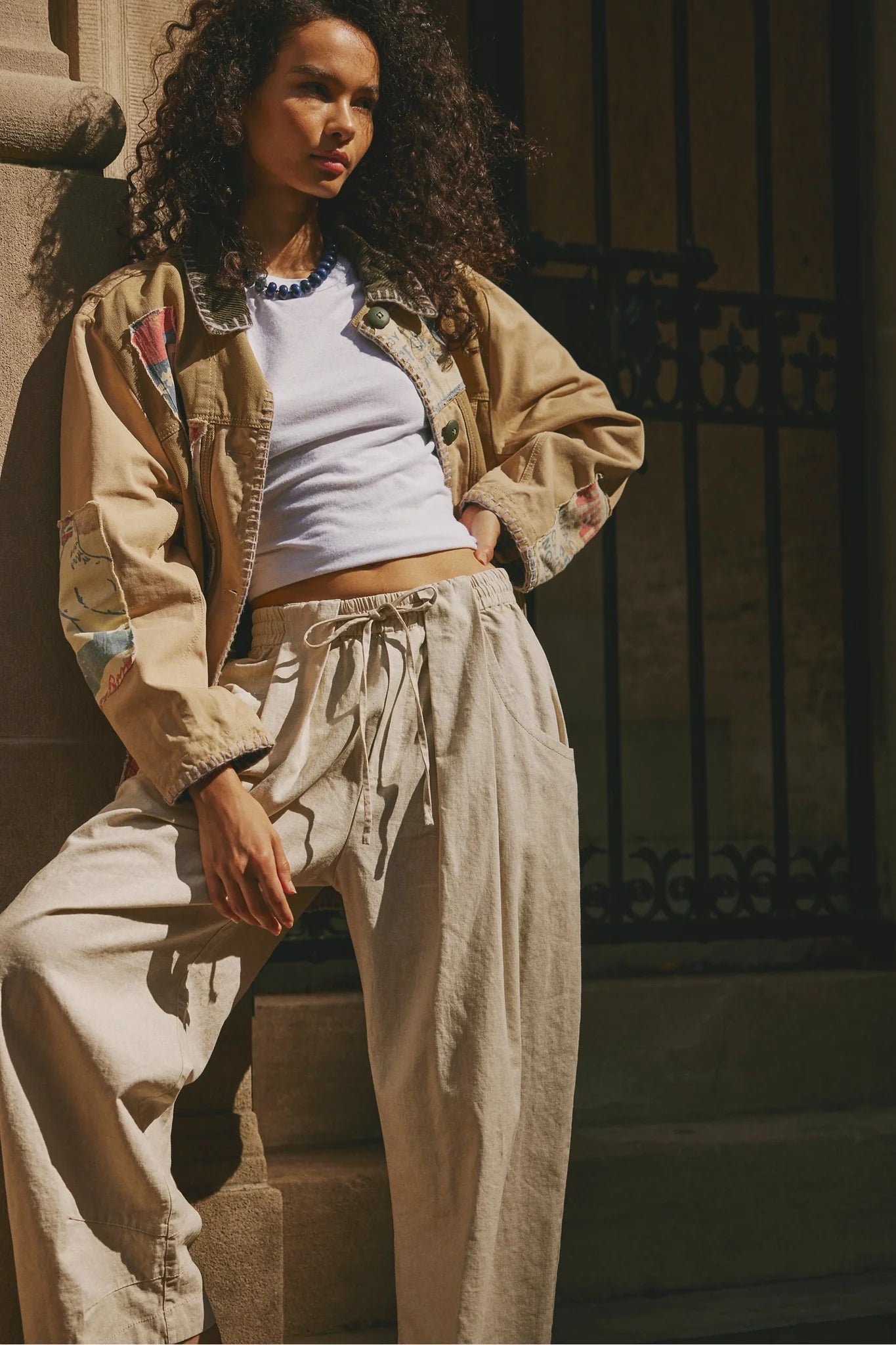Chambers Laidback Pull-On Pants-Summer Sand