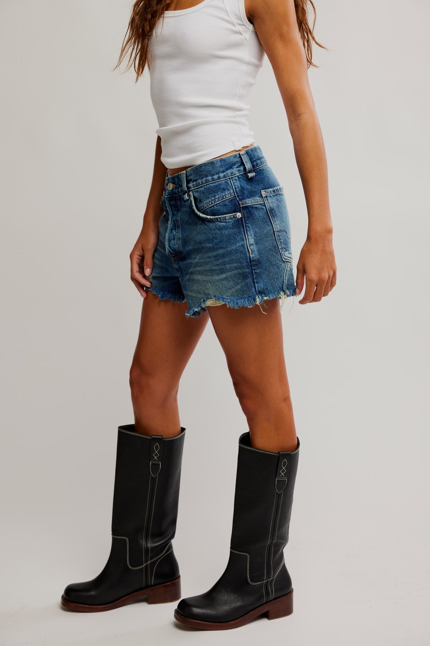 Now Or Never Denim Shorts-Sunsational