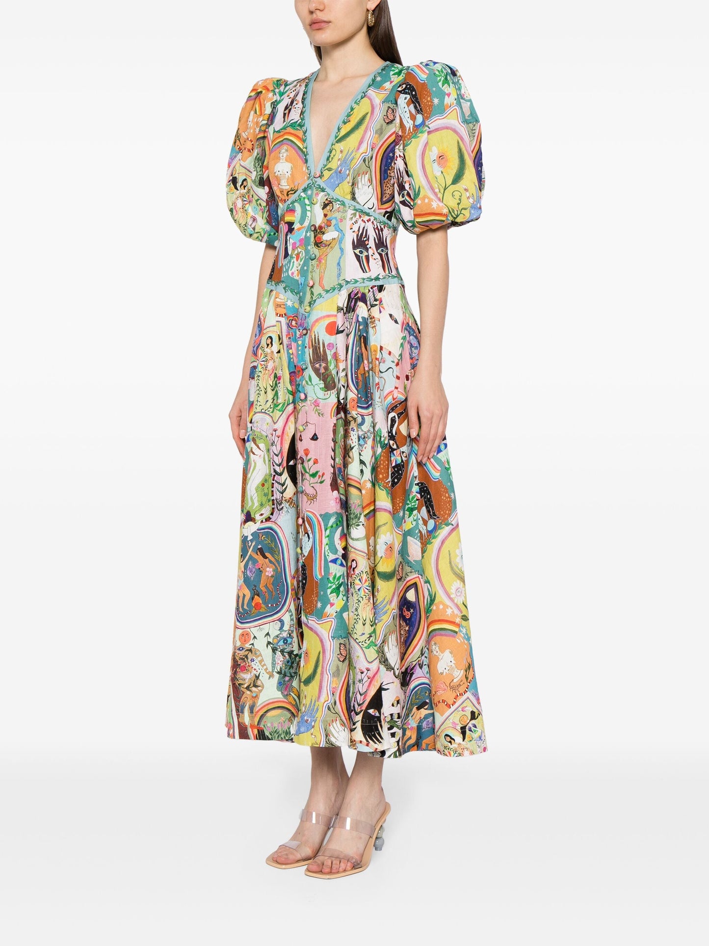 Evergreen Midi Dress