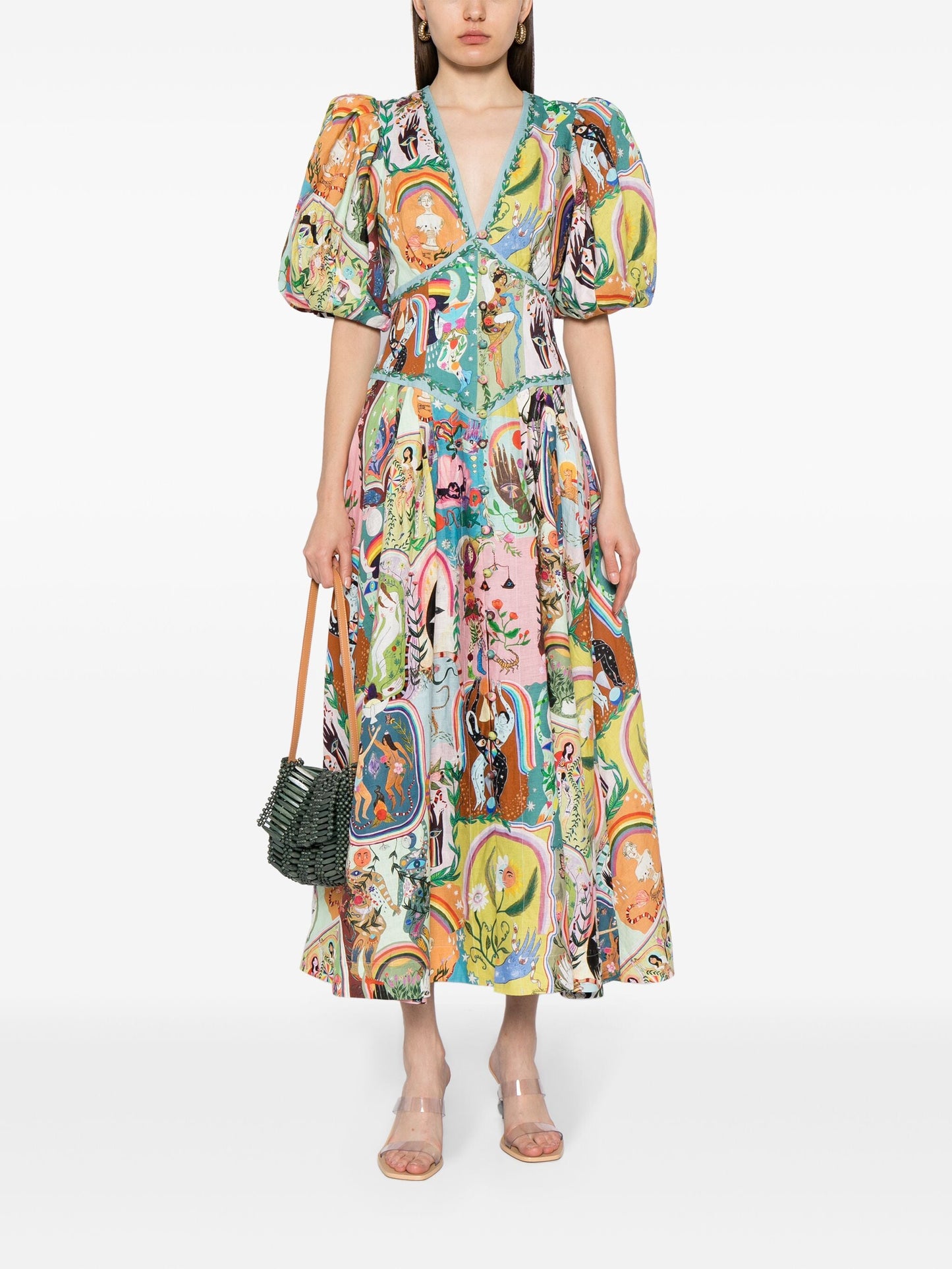 Evergreen Midi Dress