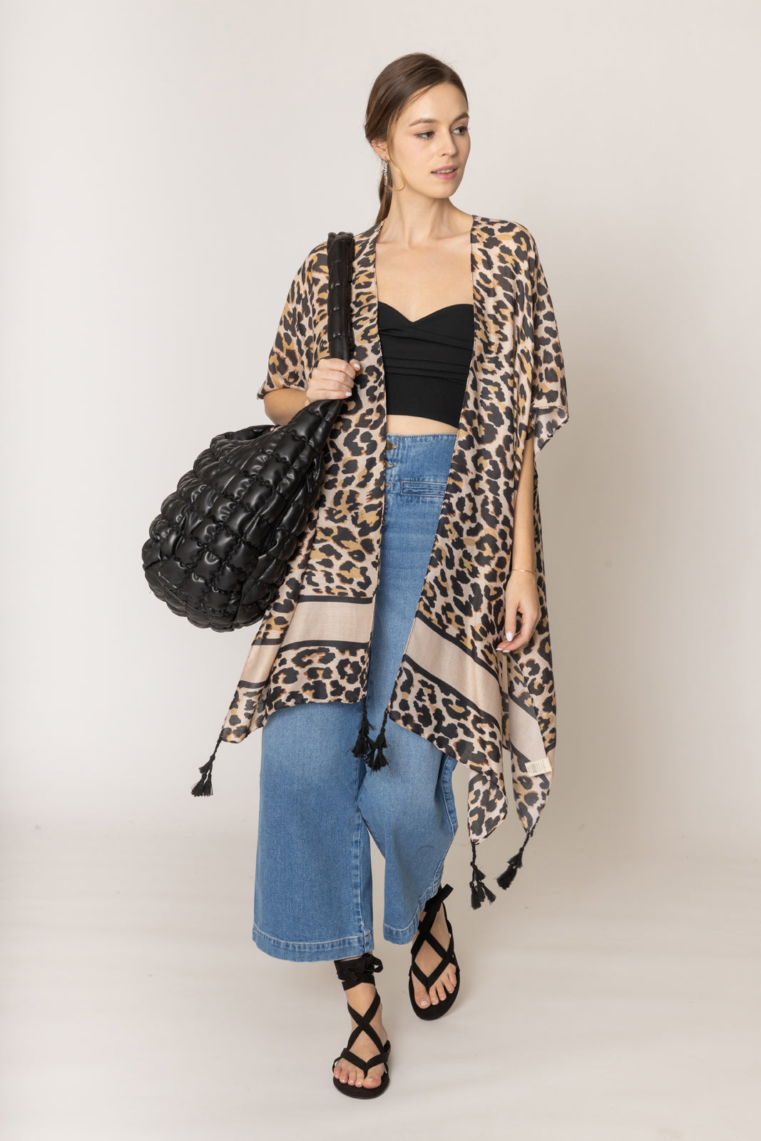 Leopard Kimono