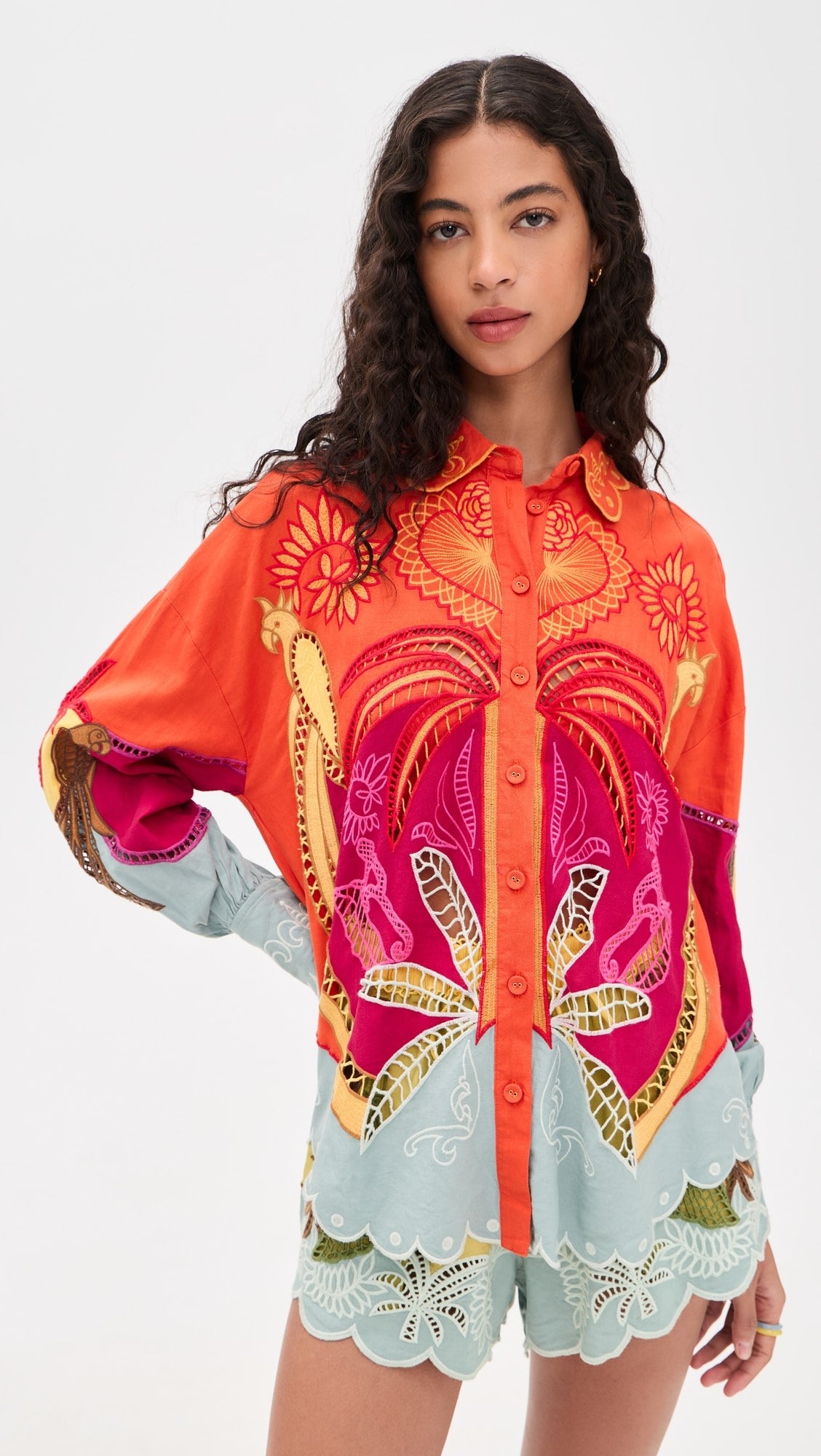 Multicolor Usiacuri Shorts Set