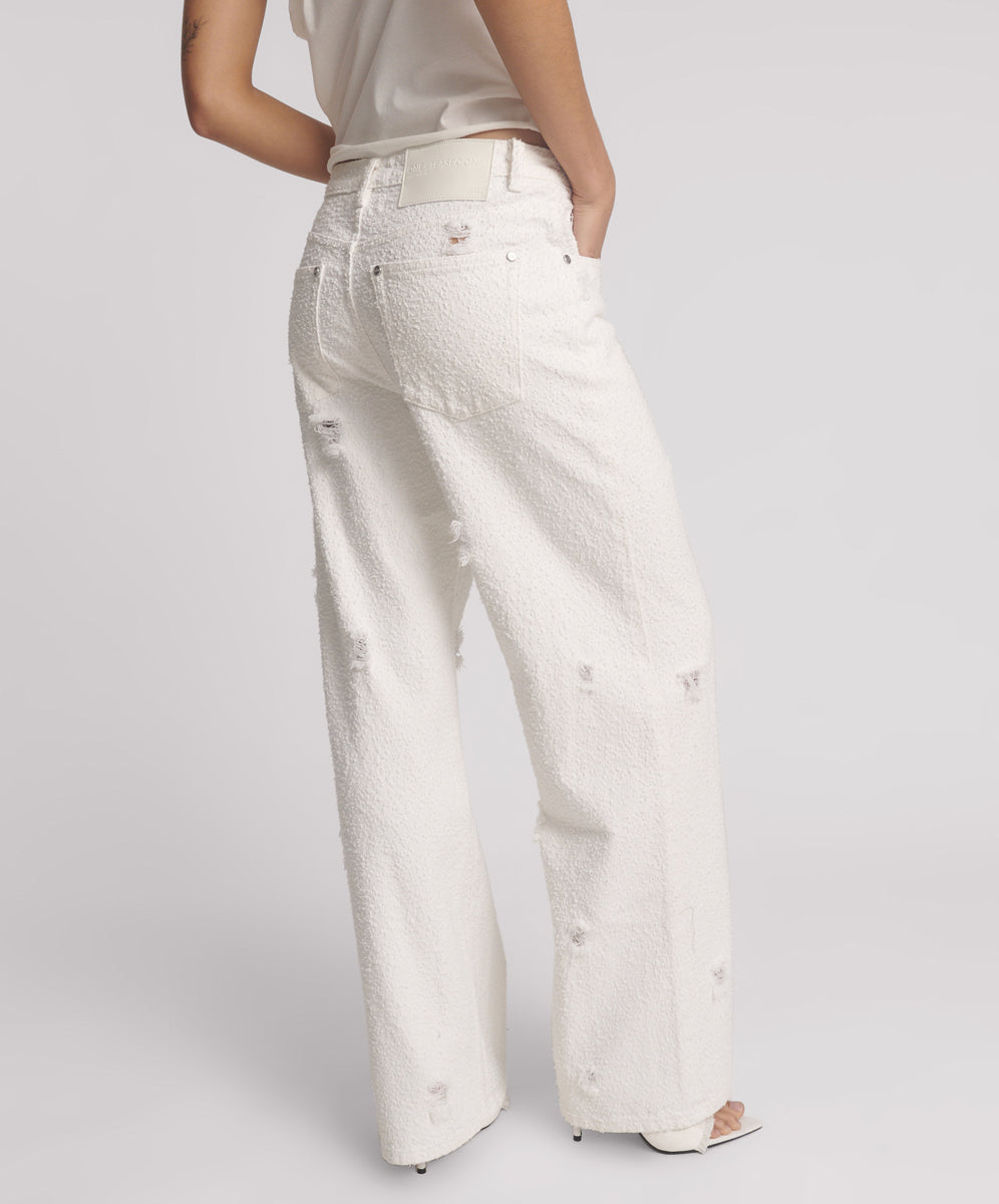 Jackson Denim Jeans - Textured White