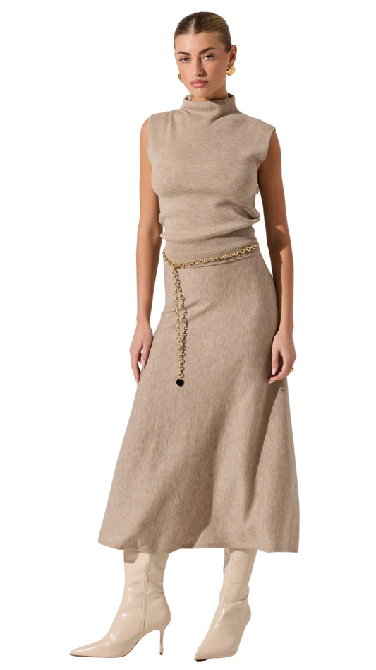 Deora Sleeveless Skirt Set