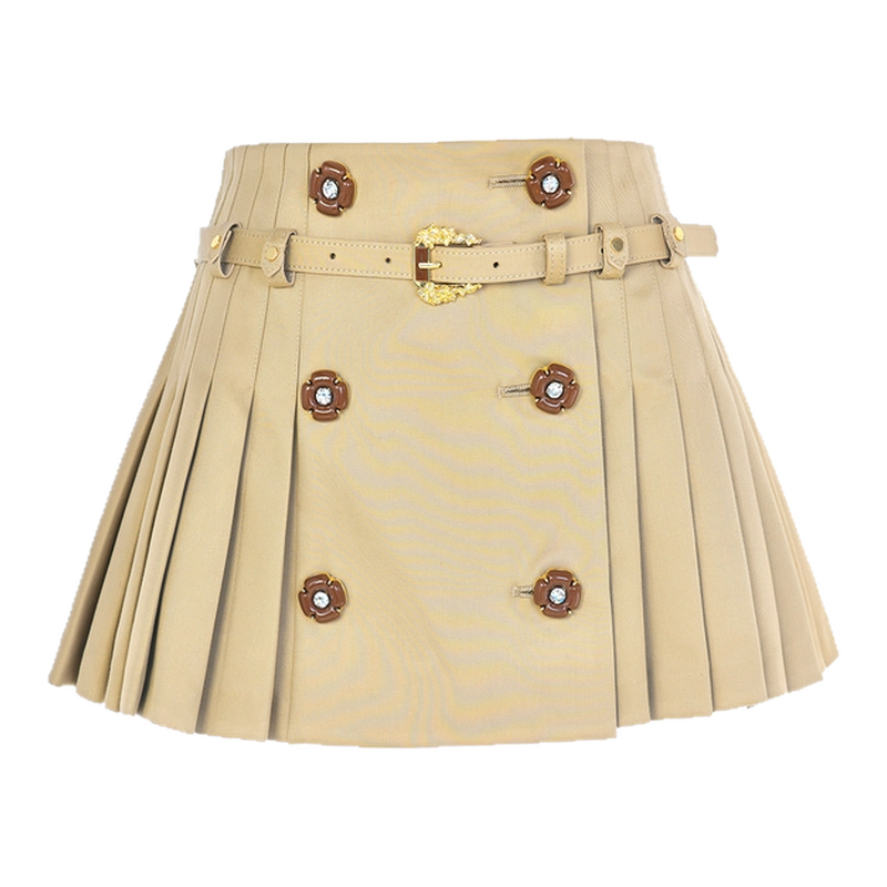 The Suzette Belted Utility Skirt