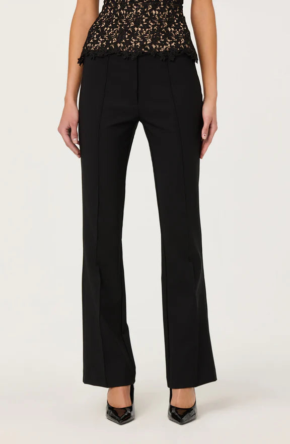 Andie Mid-Rise Pintuck Pants