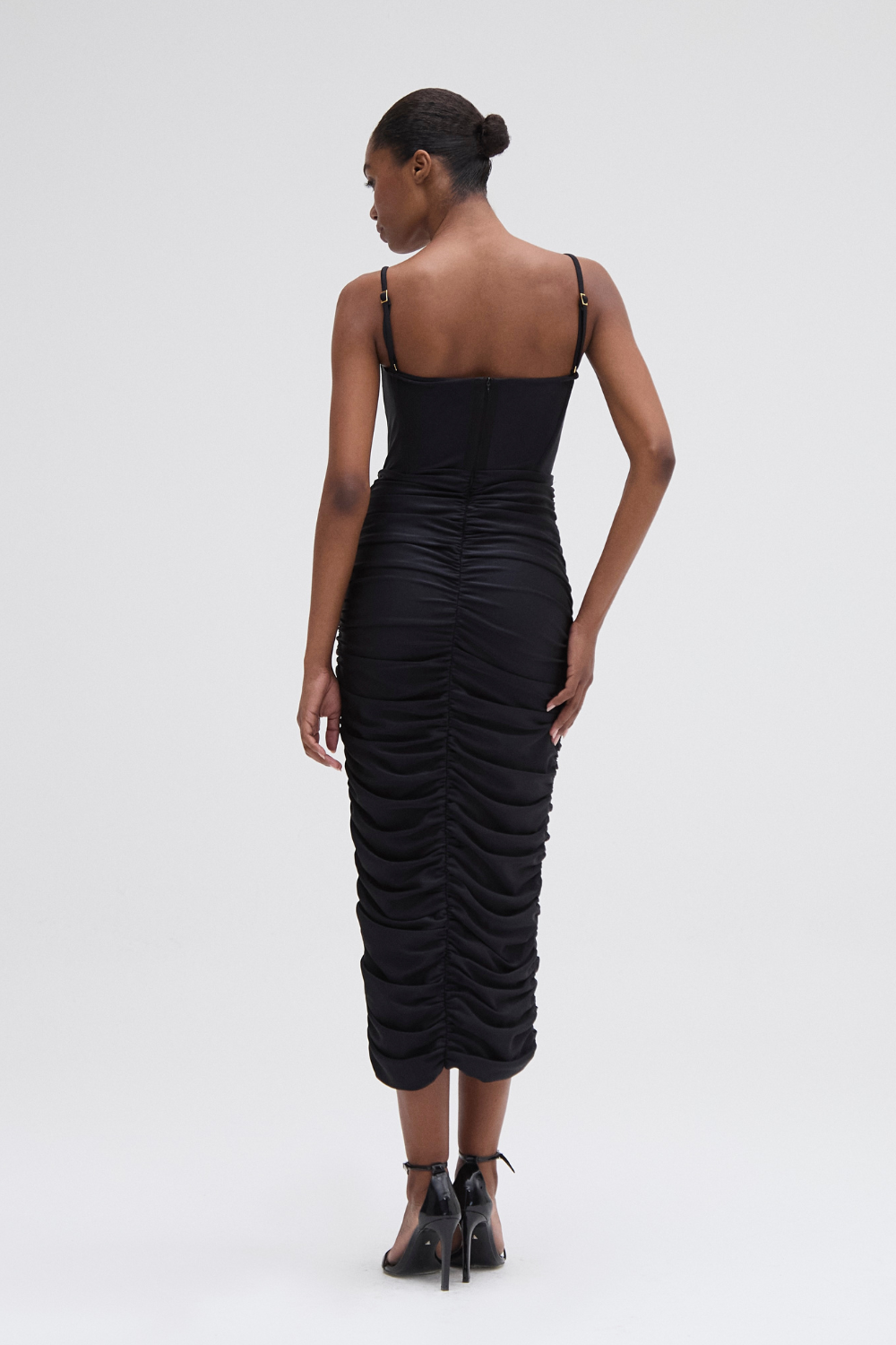 BRAIDED MIDI DRESS