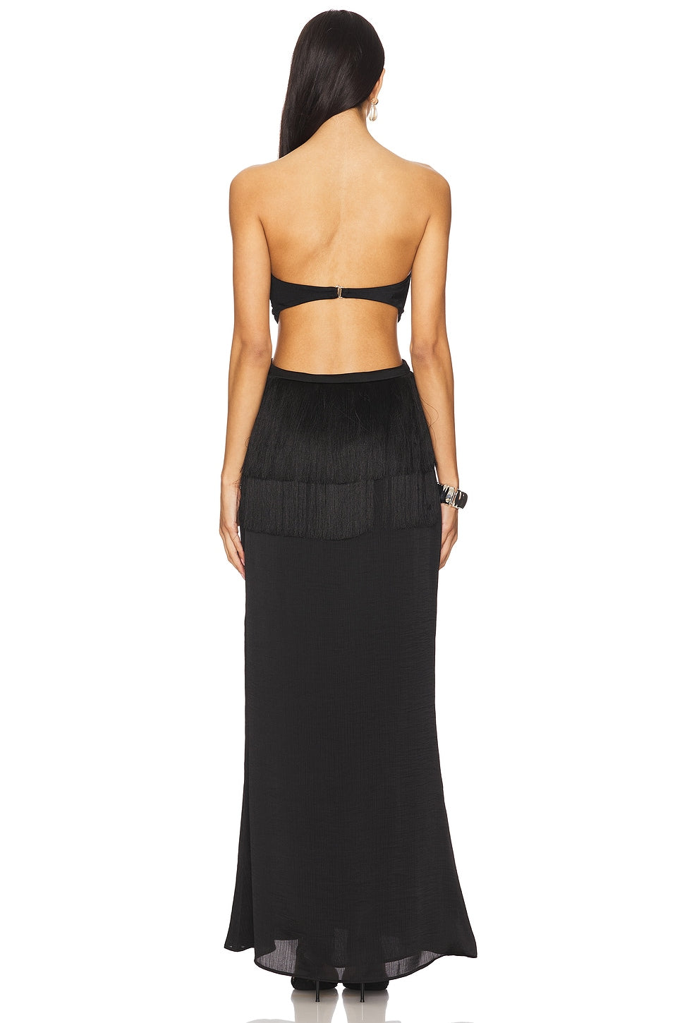 Dua Maxi Dress-Coal