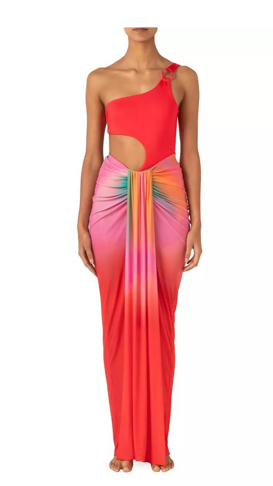 Nia Skirt-Tropical Swirl