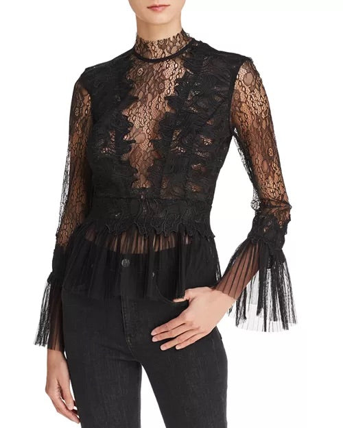 Luminous Lace Top