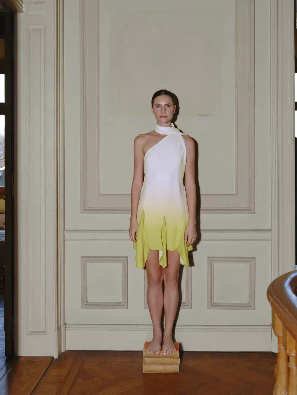 Ari Mini Dress-Golden Milk