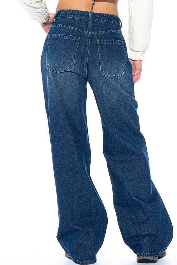 Stars Denim Pants