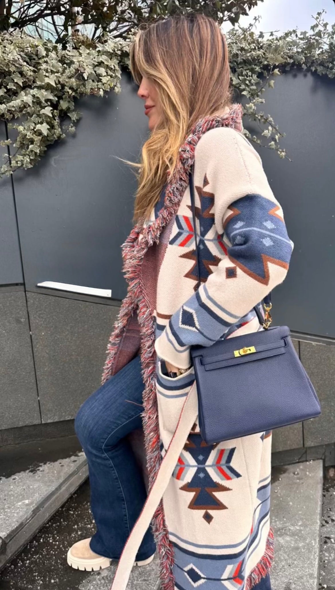 Anais Long Cardigan
