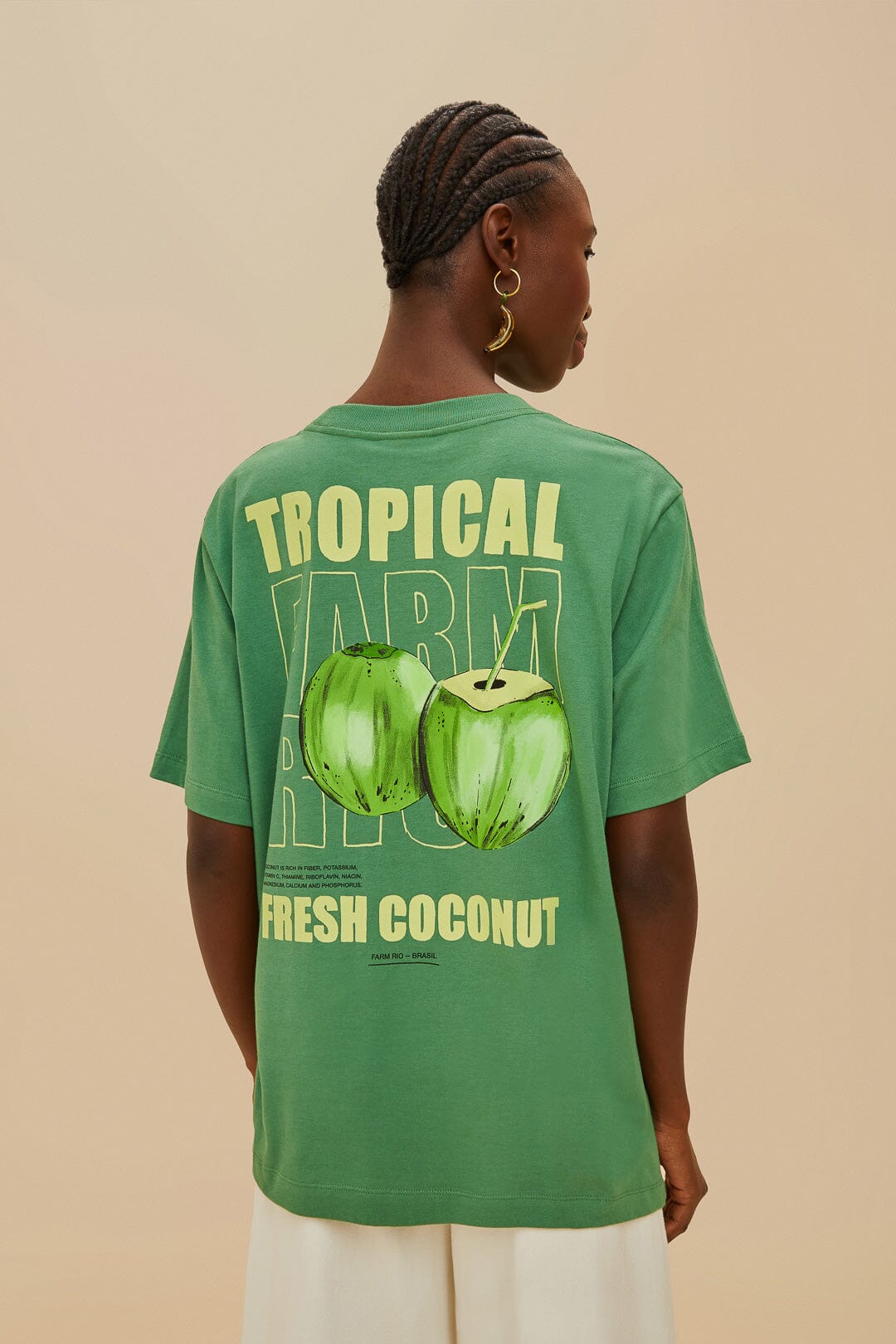 Tropical Coconut Graphic-print T-Shirt