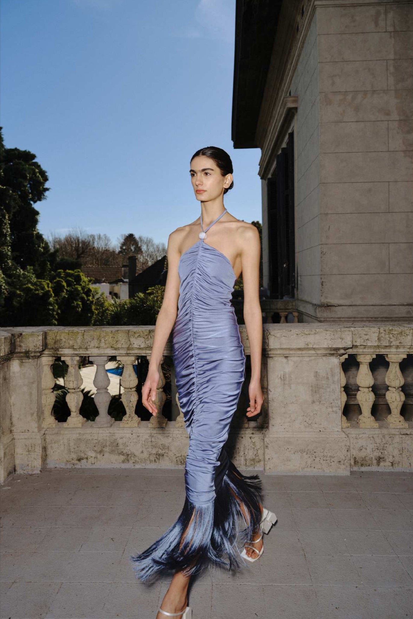 Zoe Maxi Dress-plated