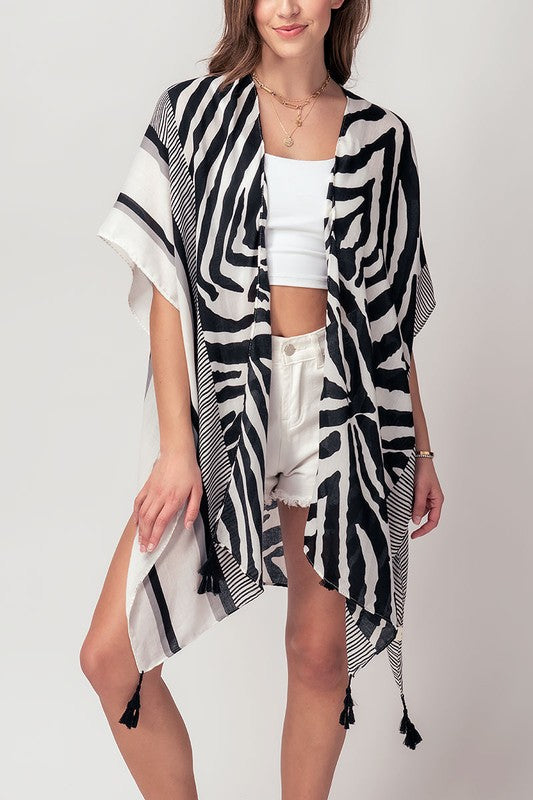 Zebra Kimono