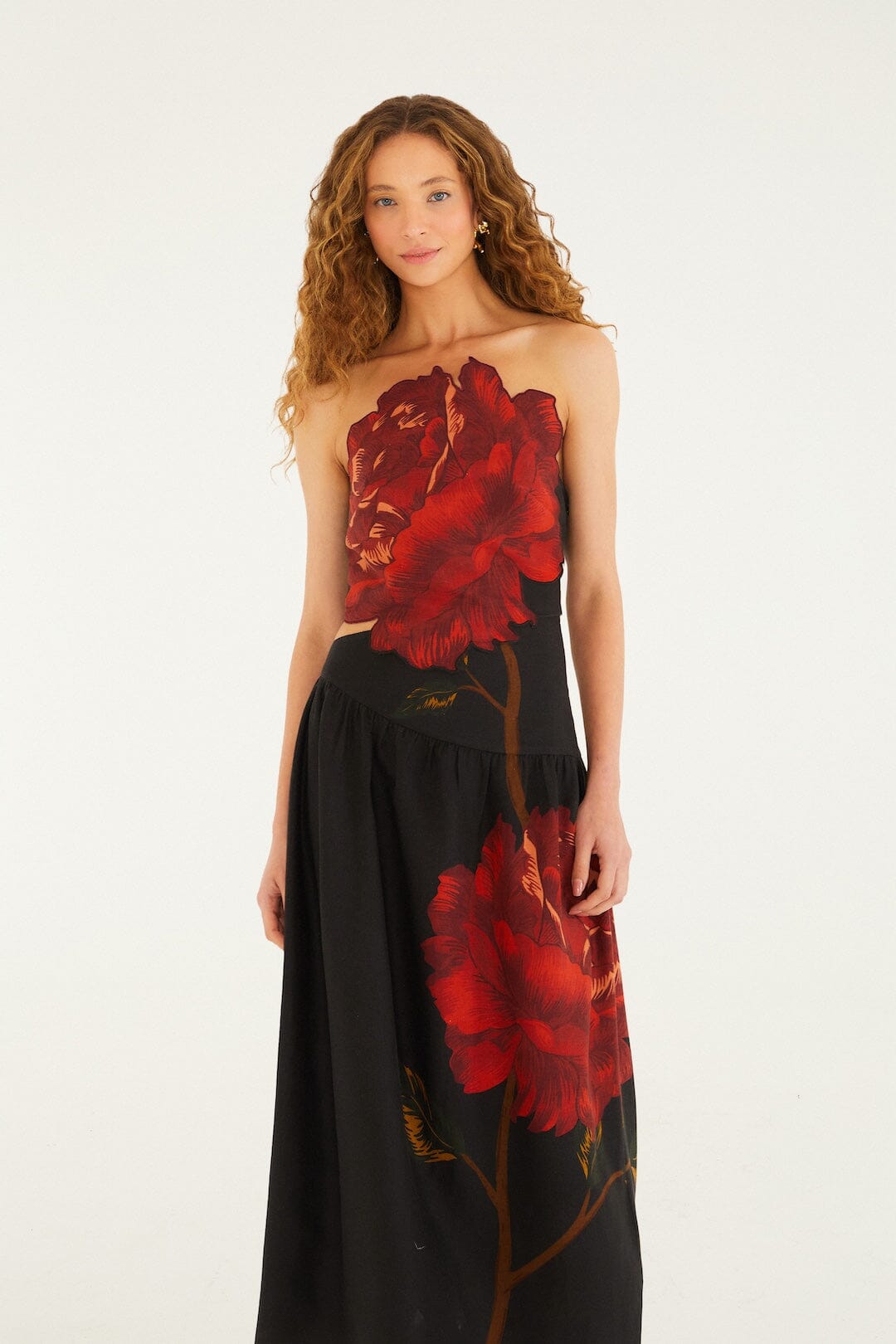 BLACK ROSALIA ARTISANAL DRESS