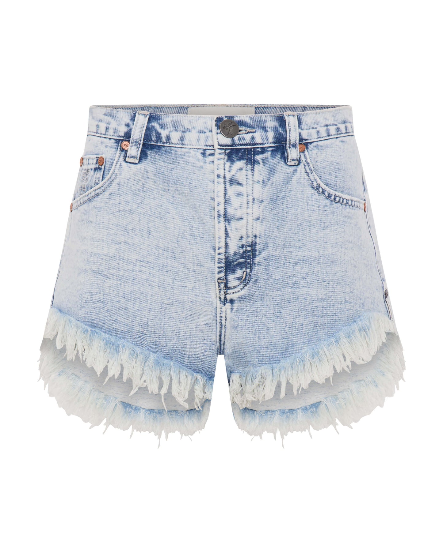 Outlaws Denim Shorts - Bahama Blue