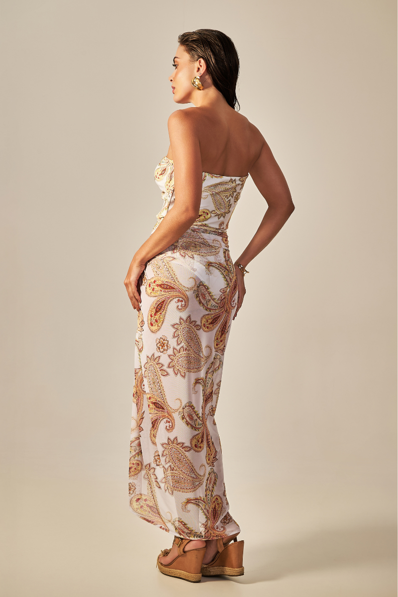 BÚZIOS PAREO-PAISLEY YELLOW